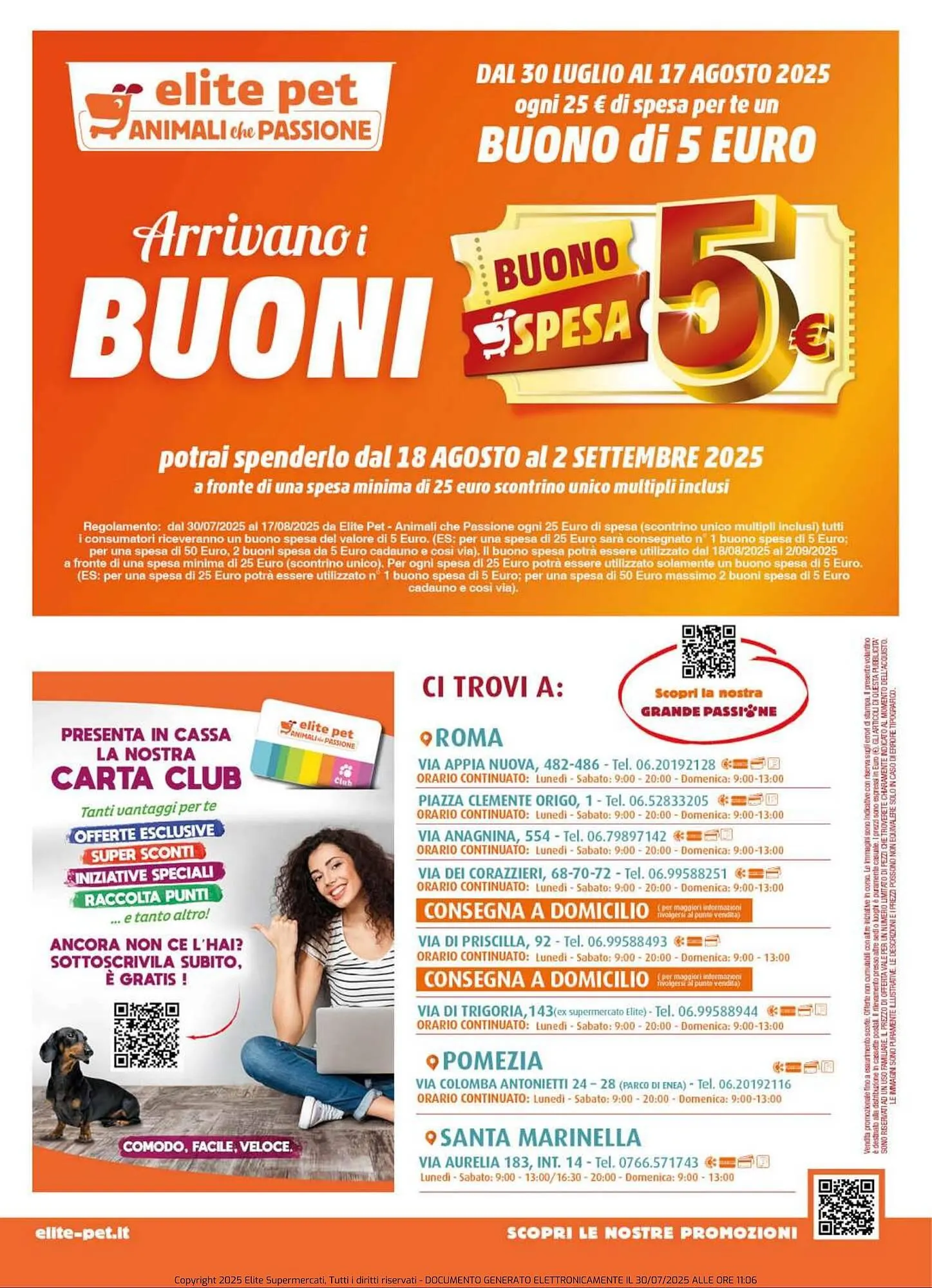 Volantino Elite Pet da 30 luglio a 17 agosto di 2025 - Pagina del volantino 16