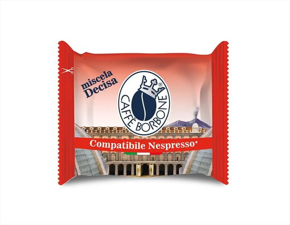 CAFFE BORBONE - Miscela Decisa - Comp. NESPRESSO 50 Caps