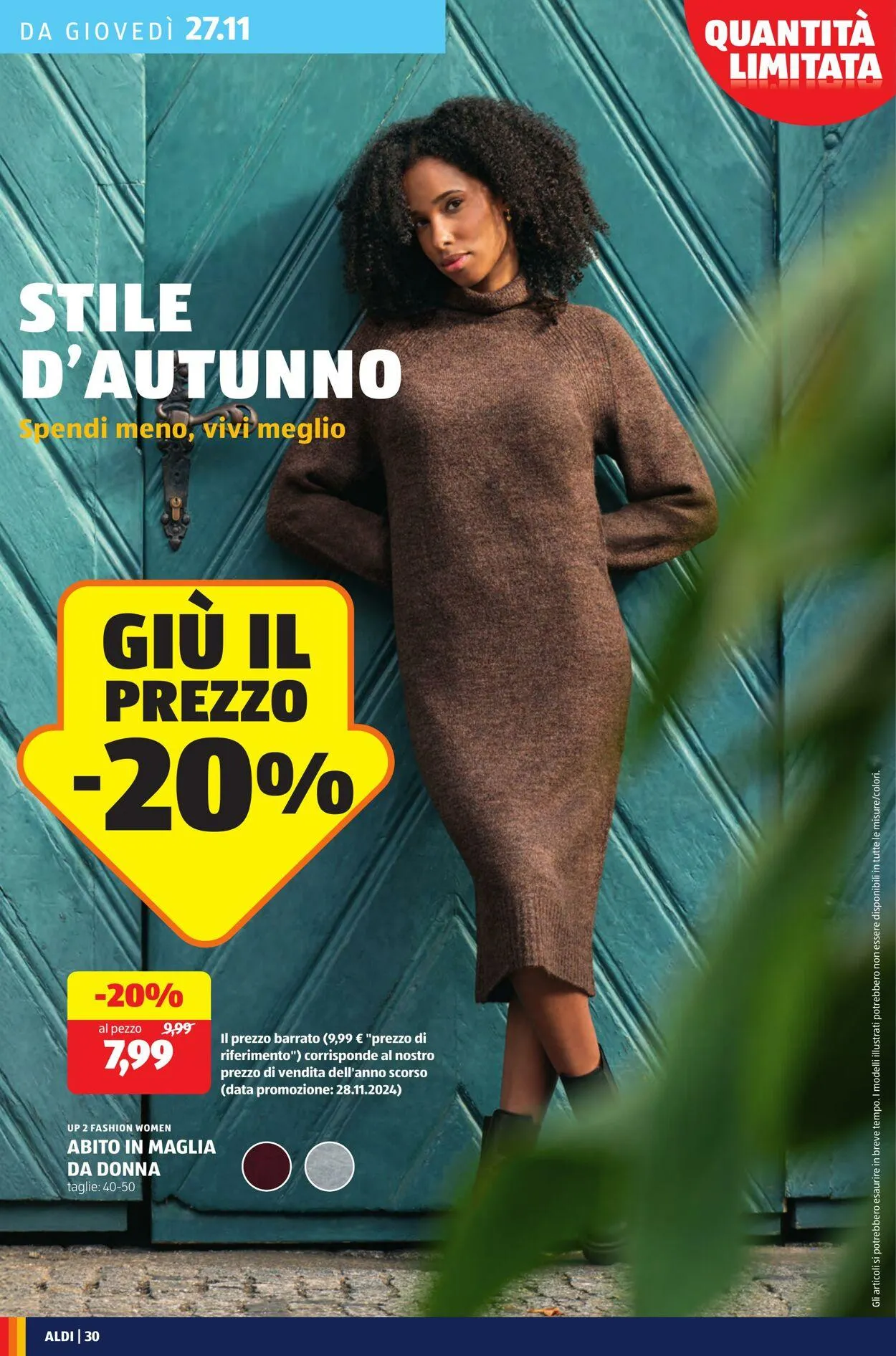 Aldi Volantino attuale da 24 novembre a 30 novembre di 2025 - Pagina del volantino 30