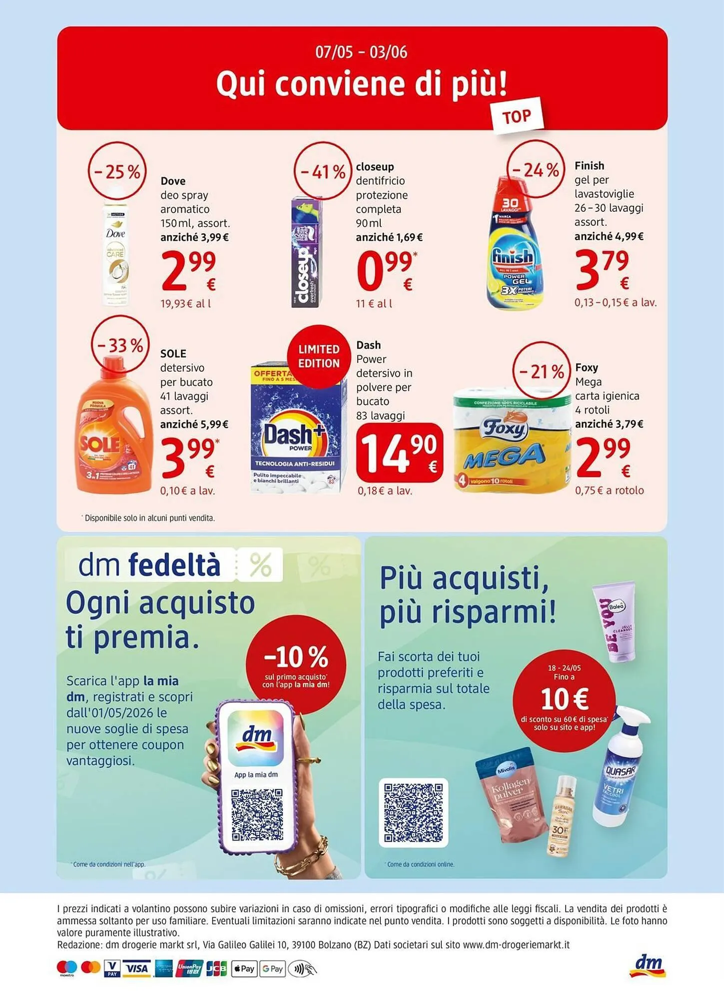 Volantino dm drogerie markt da 4 maggio a 3 giugno di 2026 - Pagina del volantino 16