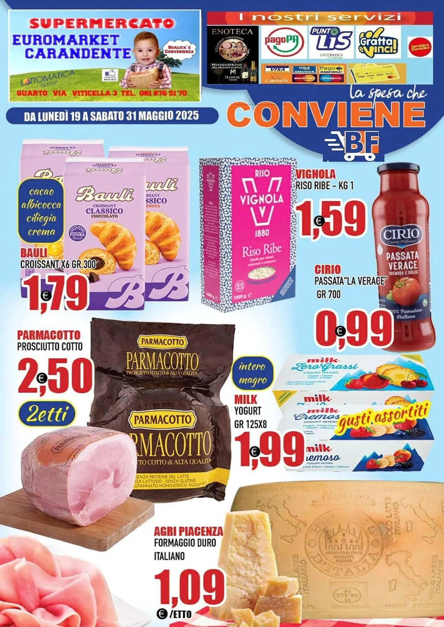 Volantino Euromarket Carandente - 1