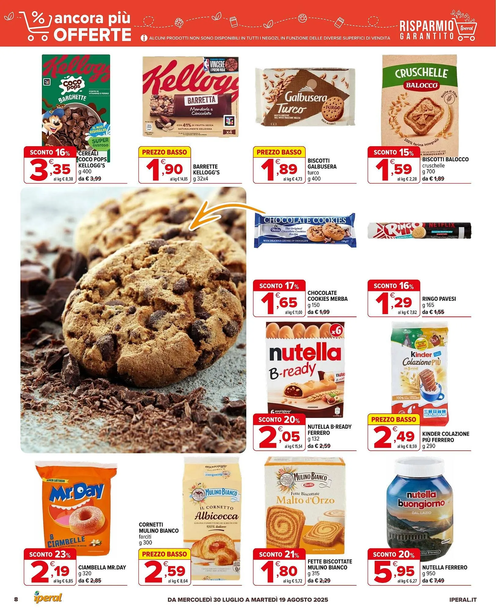Volantino Iperal da 30 luglio a 19 agosto di 2025 - Pagina del volantino 8