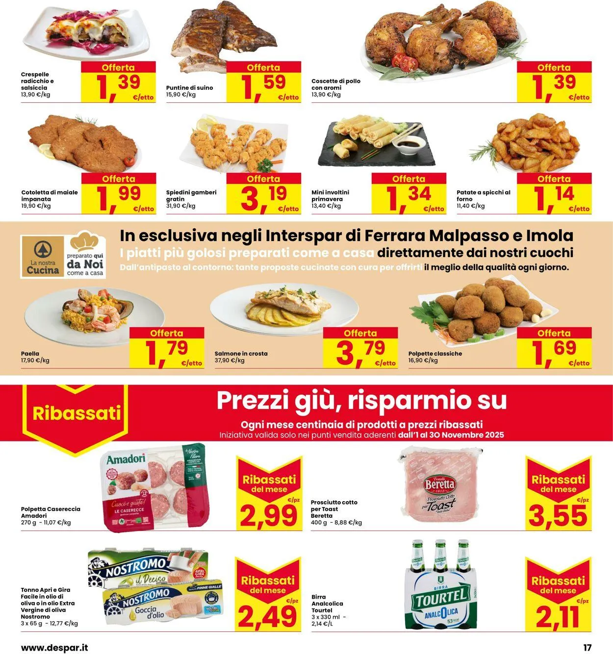 Interspar Volantino attuale da 6 novembre a 19 novembre di 2025 - Pagina del volantino 17
