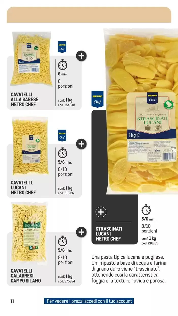 Catalogo pasta fresca da 2 ottobre a 30 settembre di 2025 - Pagina del volantino 11