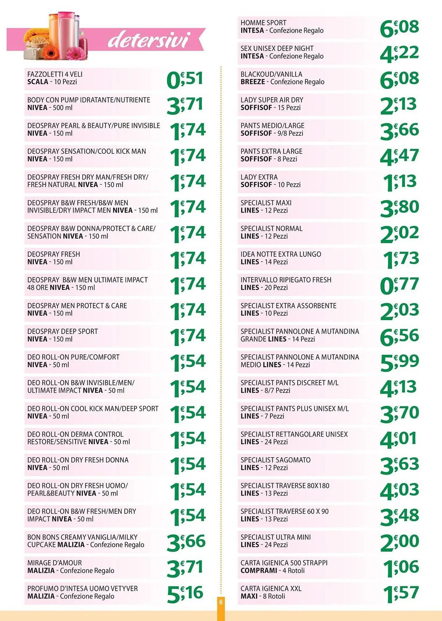 Volantino Gambardella Cash da 9 dicembre a 13 dicembre di 2025 - Pagina del volantino 6