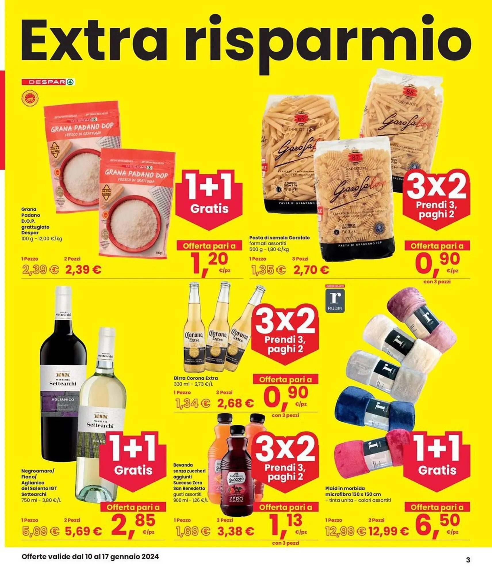 Volantino Interspar da 10 gennaio a 17 gennaio di 2024 - Pagina del volantino 3