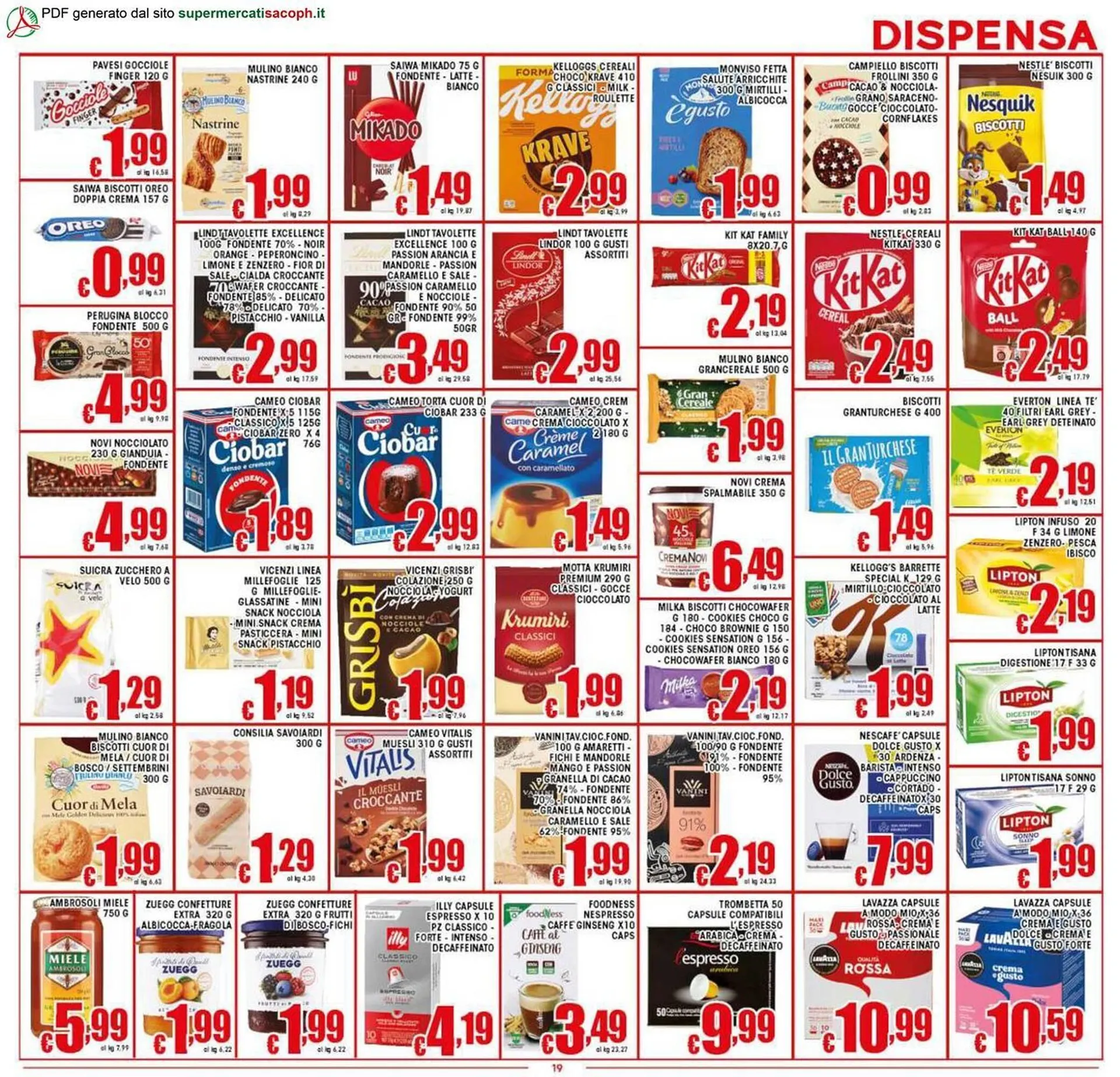 Volantino Sacoph da 6 dicembre a 15 dicembre di 2025 - Pagina del volantino 19