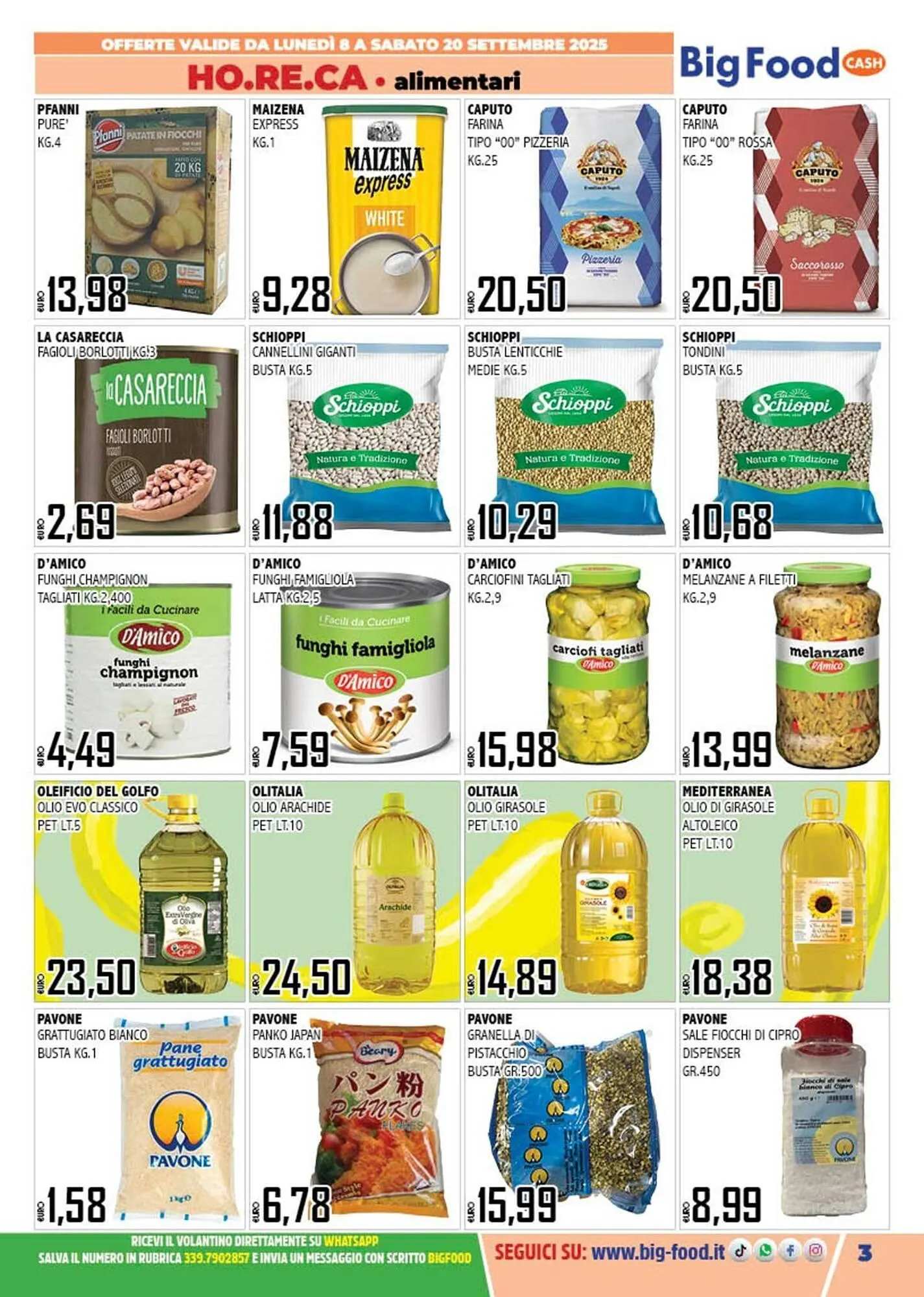 Volantino Big Food da 8 settembre a 20 settembre di 2025 - Pagina del volantino 3