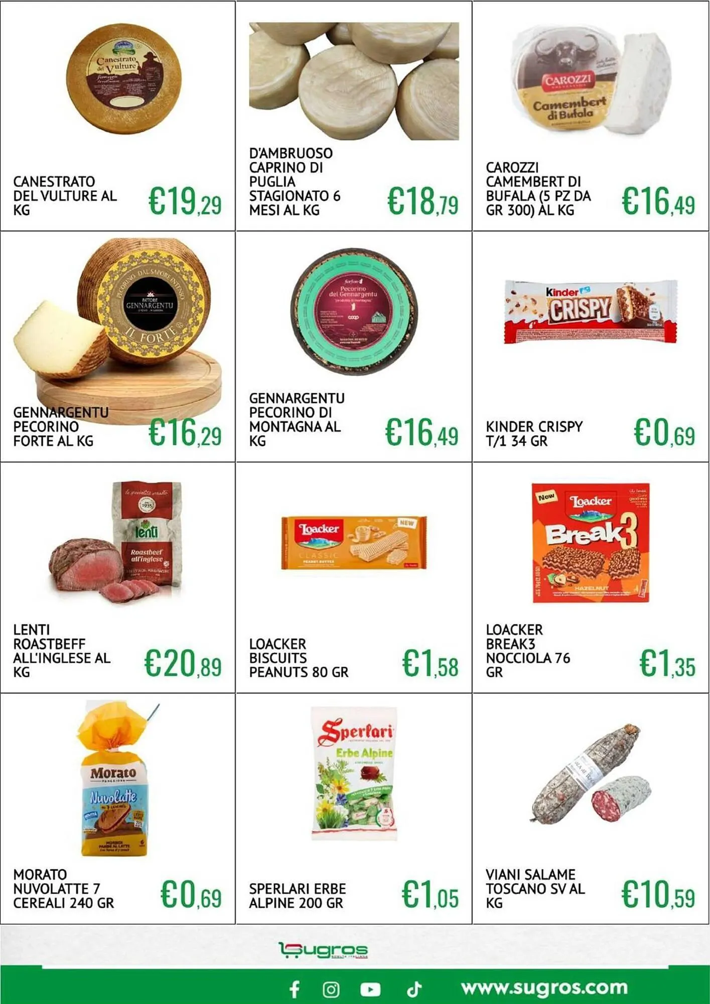 Volantino Sugros da 2 novembre a 22 novembre di 2025 - Pagina del volantino 19