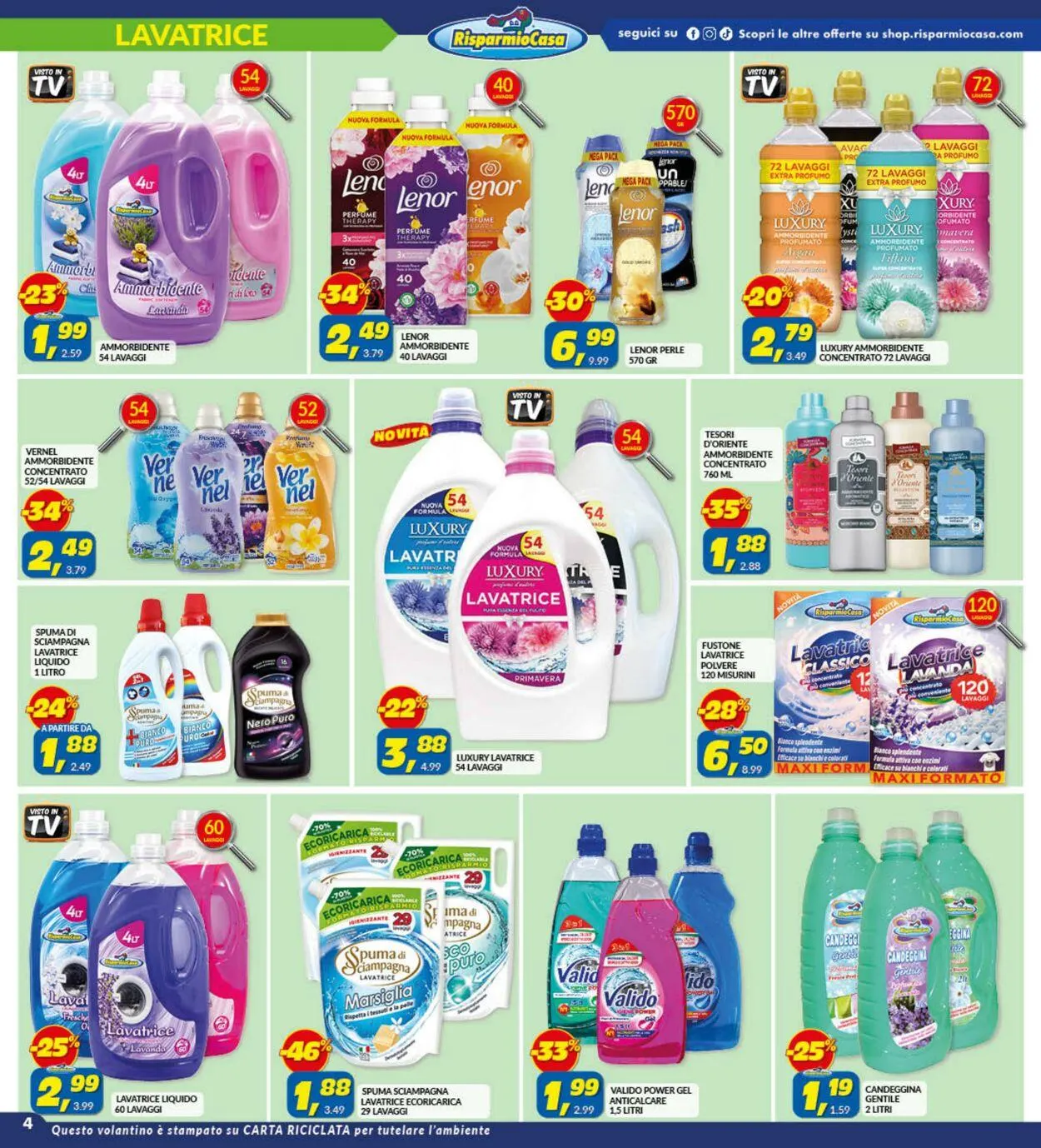 Risparmio Casa Volantino attuale da 24 aprile a 12 maggio di 2024 - Pagina del volantino 4