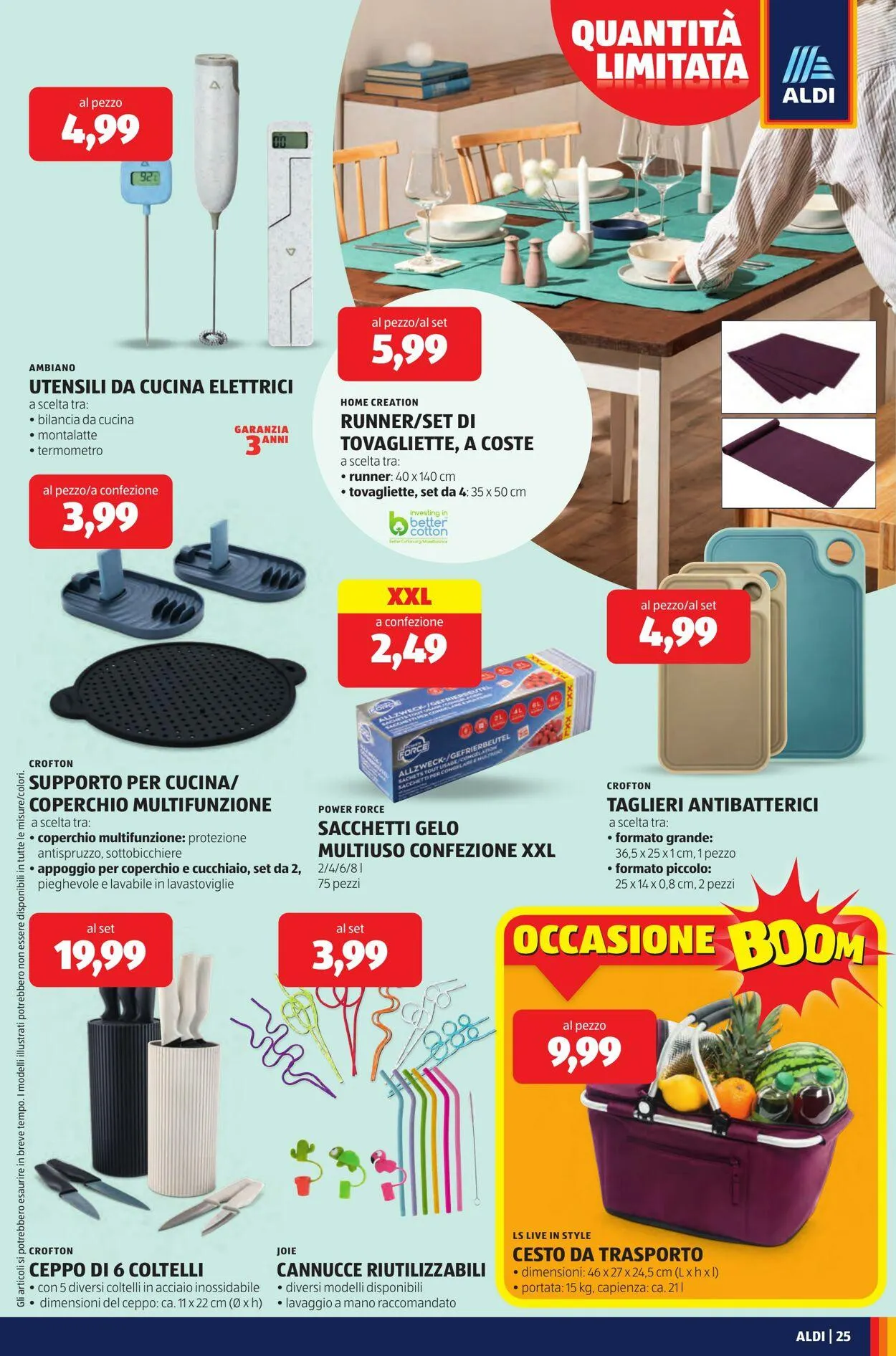 Aldi Volantino attuale da 8 settembre a 14 settembre di 2025 - Pagina del volantino 25