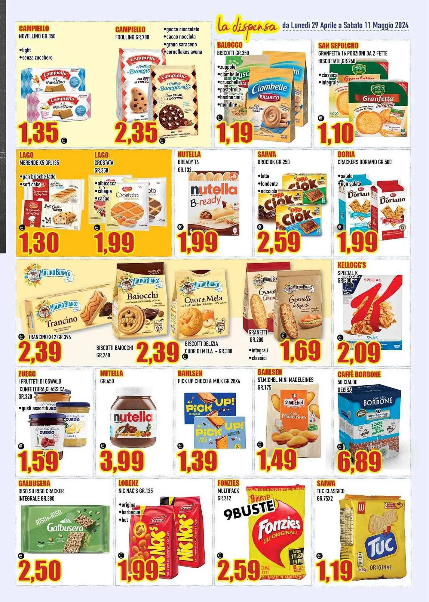 Volantino Euromarket Carandente da 29 aprile a 11 maggio di 2024 - Pagina del volantino 4