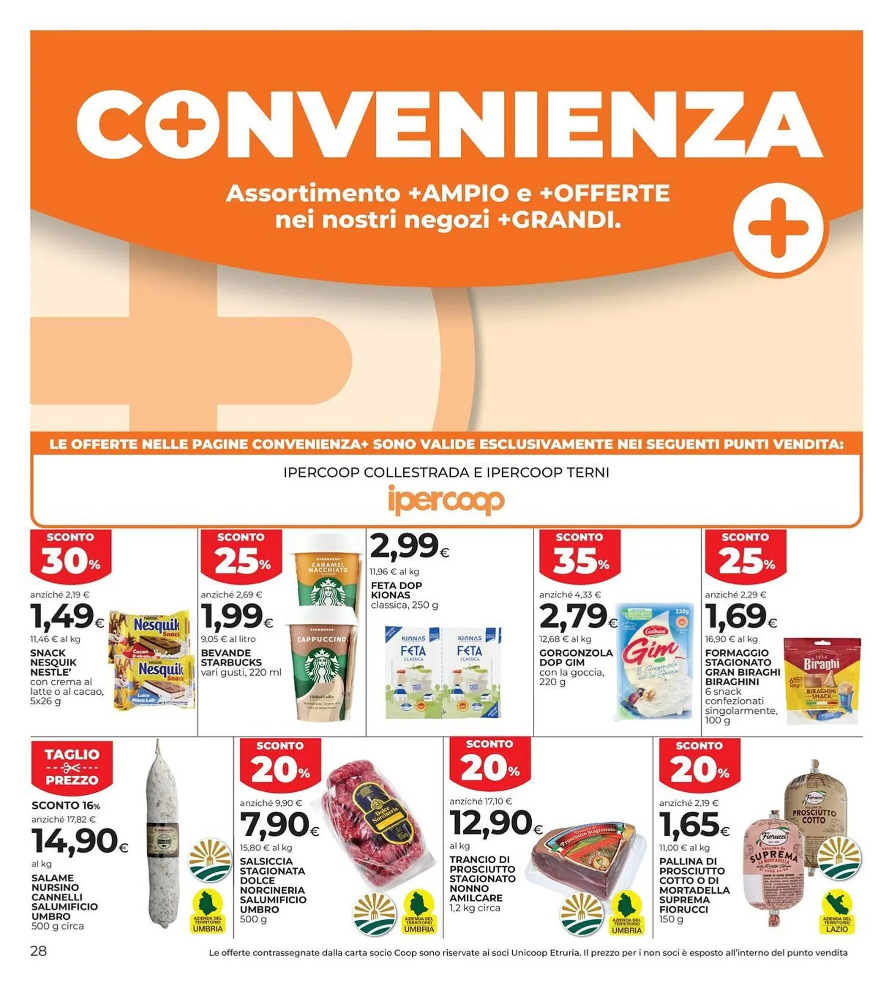 Volantino Coop da 12 febbraio a 25 febbraio di 2026 - Pagina del volantino 28