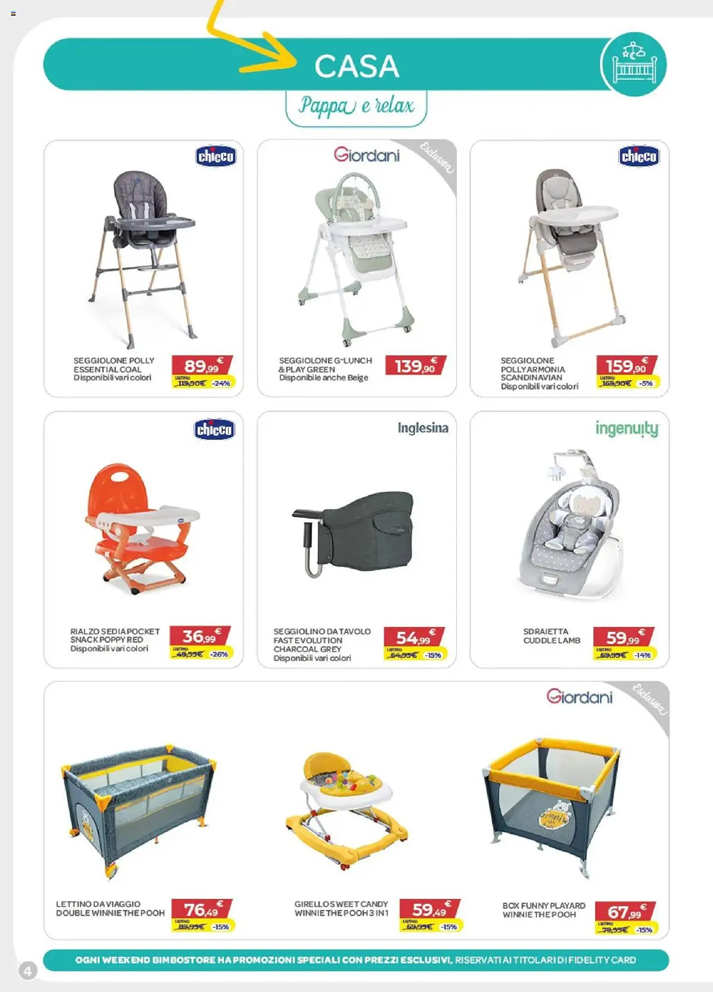 Volantino Bimbo Store da 16 ottobre a 19 novembre di 2025 - Pagina del volantino 4
