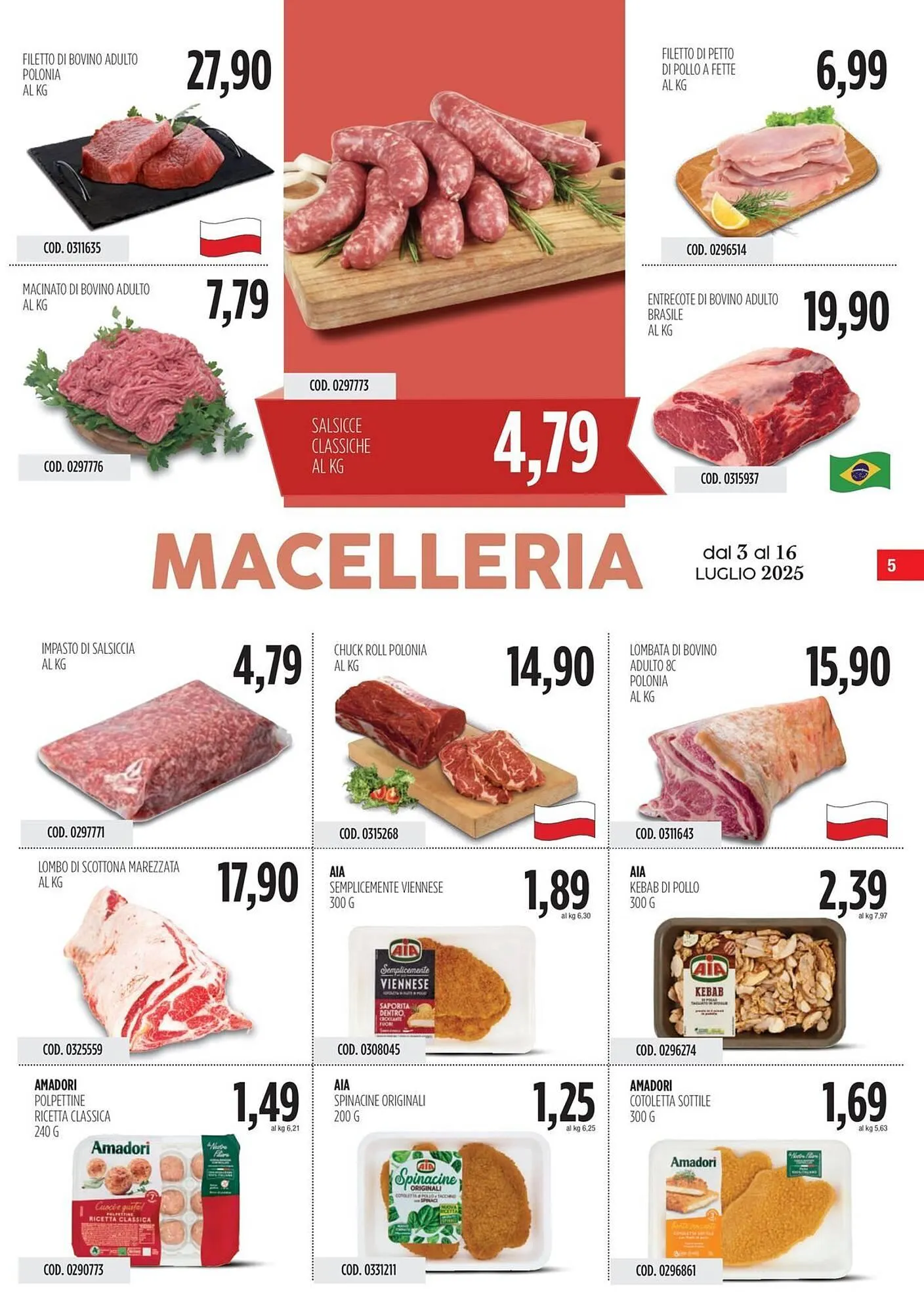 Volantino Carico Cash & Carry da 3 luglio a 16 luglio di 2025 - Pagina del volantino 5