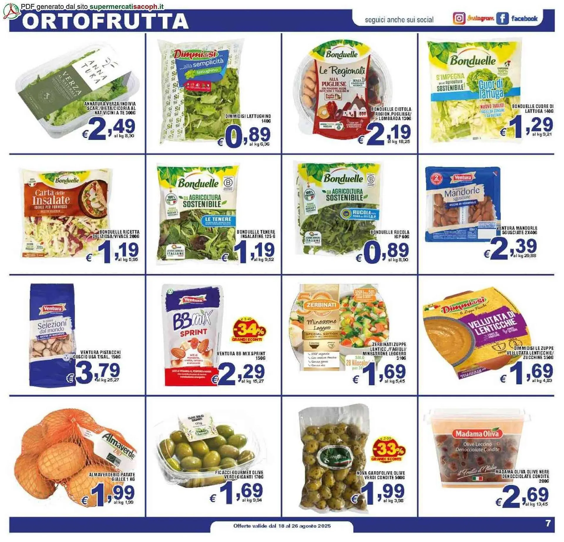 Volantino Sacoph da 18 agosto a 26 agosto di 2025 - Pagina del volantino 7