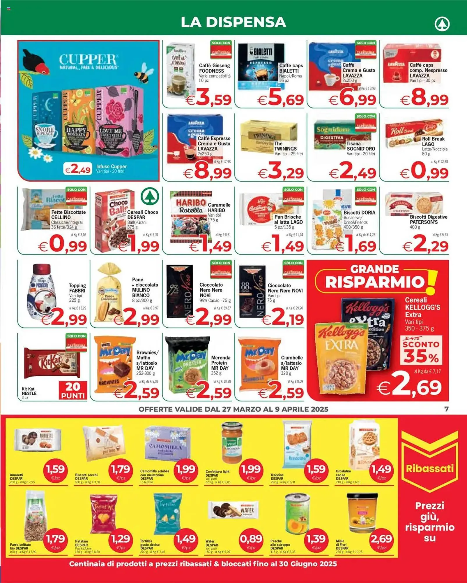 Volantino Despar da 27 marzo a 9 aprile di 2025 - Pagina del volantino 7