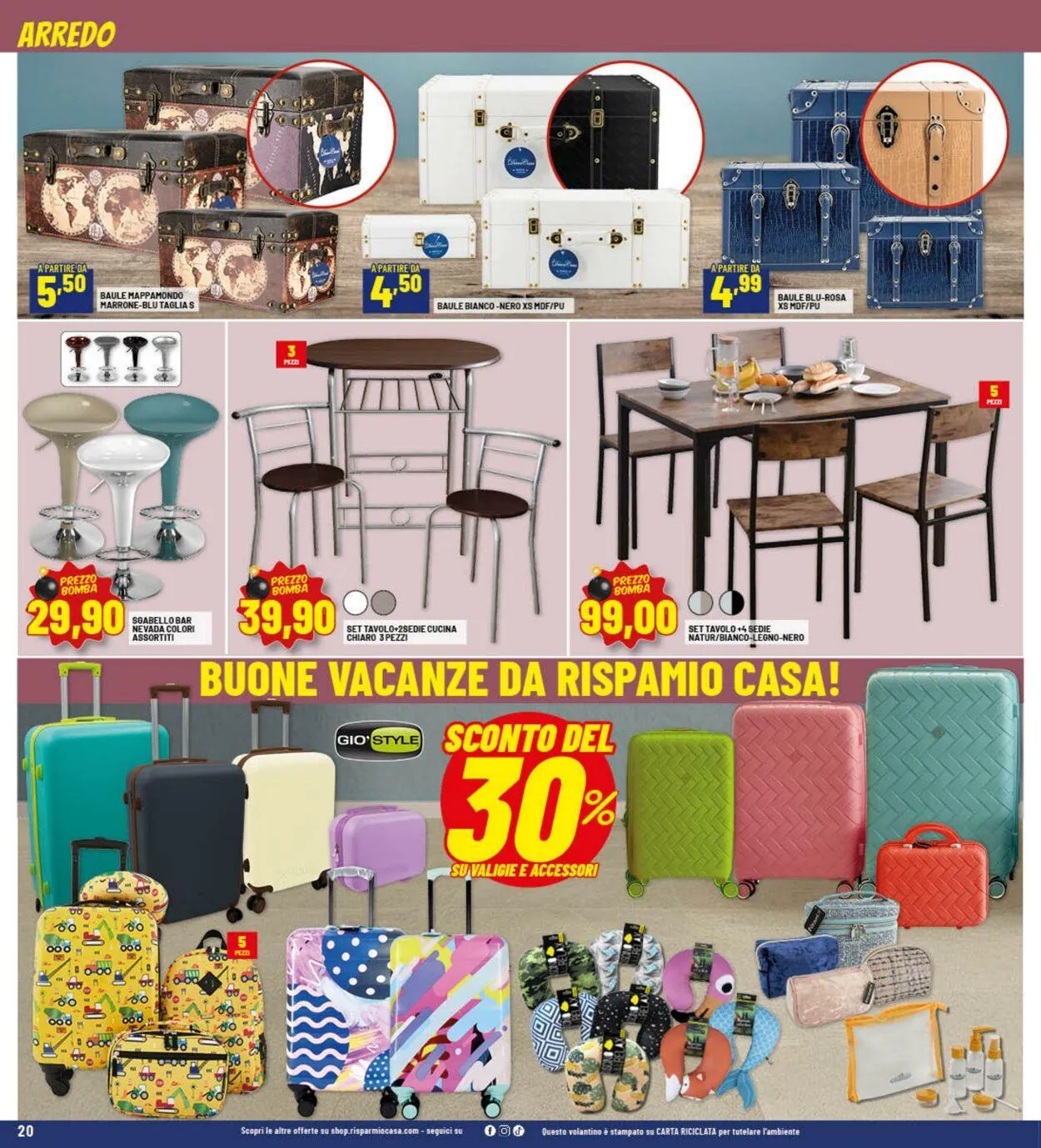 Risparmio Casa Volantino attuale da 23 giugno a 29 giugno di 2025 - Pagina del volantino 20