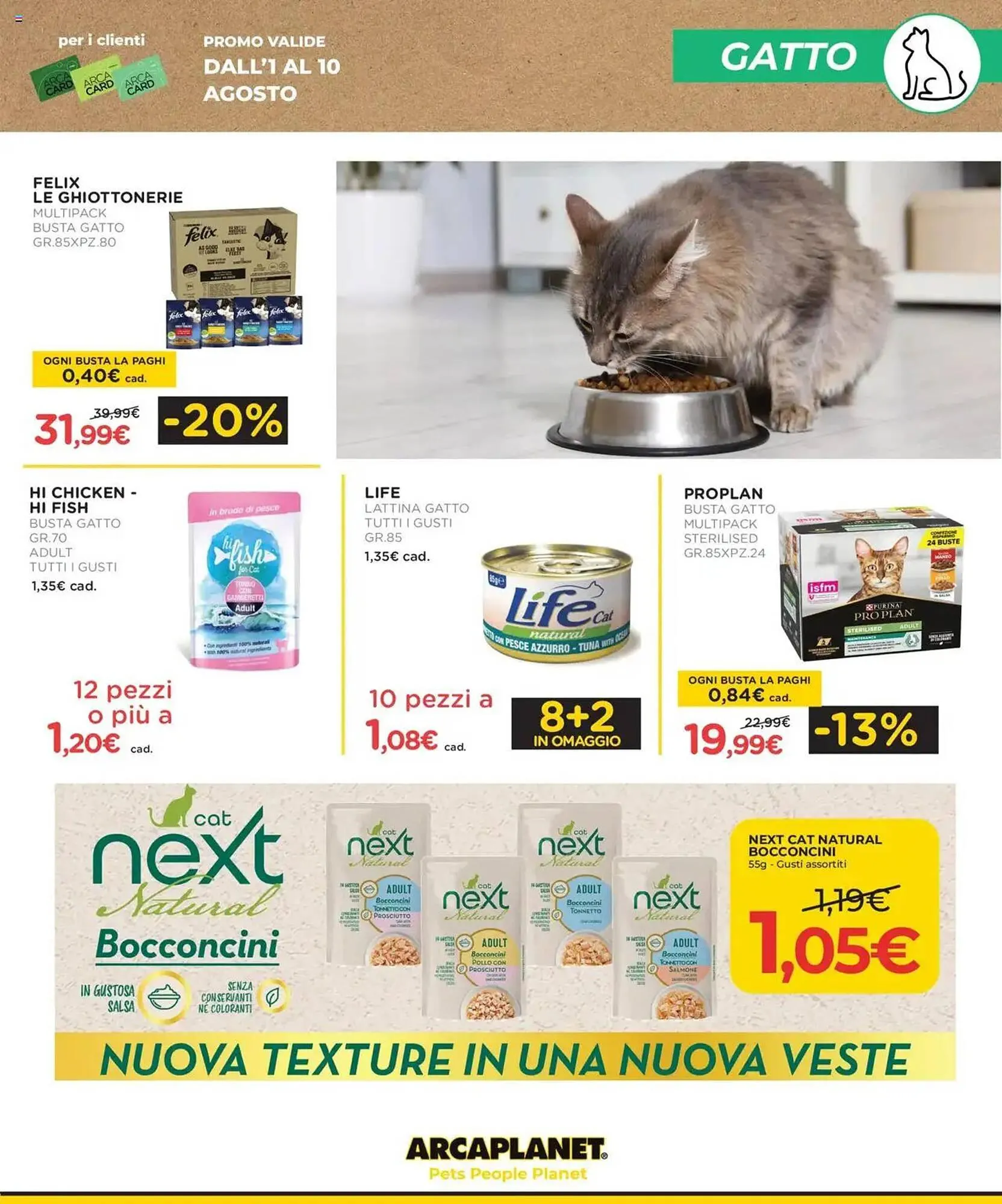 Volantino Arcaplanet da 1 agosto a 10 agosto di 2025 - Pagina del volantino 13