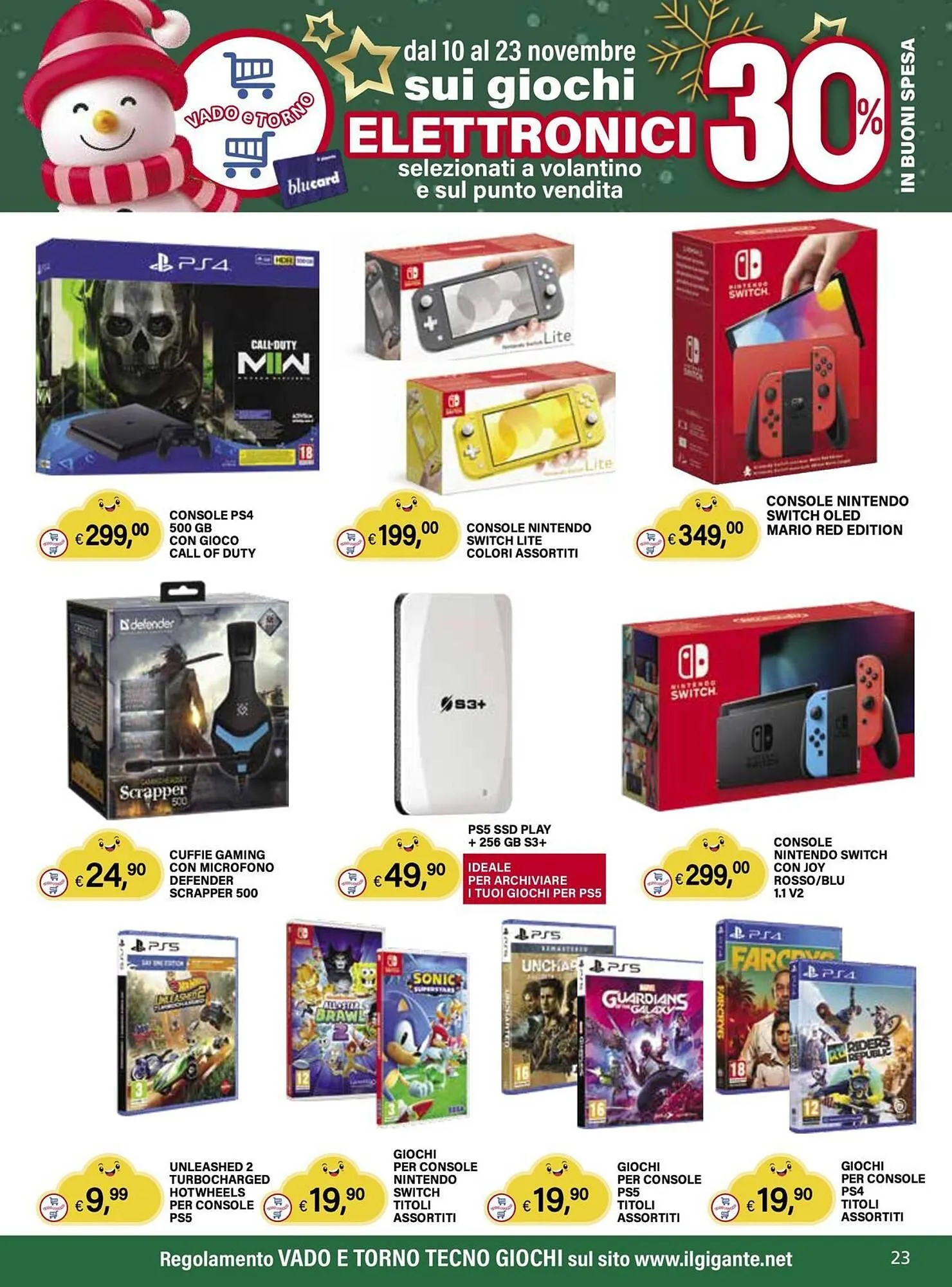 Volantino Il Gigante da 10 novembre a 23 novembre di 2025 - Pagina del volantino 23