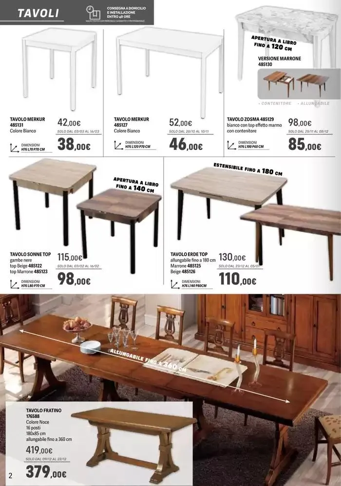 Catalogo 2025 da 11 febbraio a 30 aprile di 2025 - Pagina del volantino 2