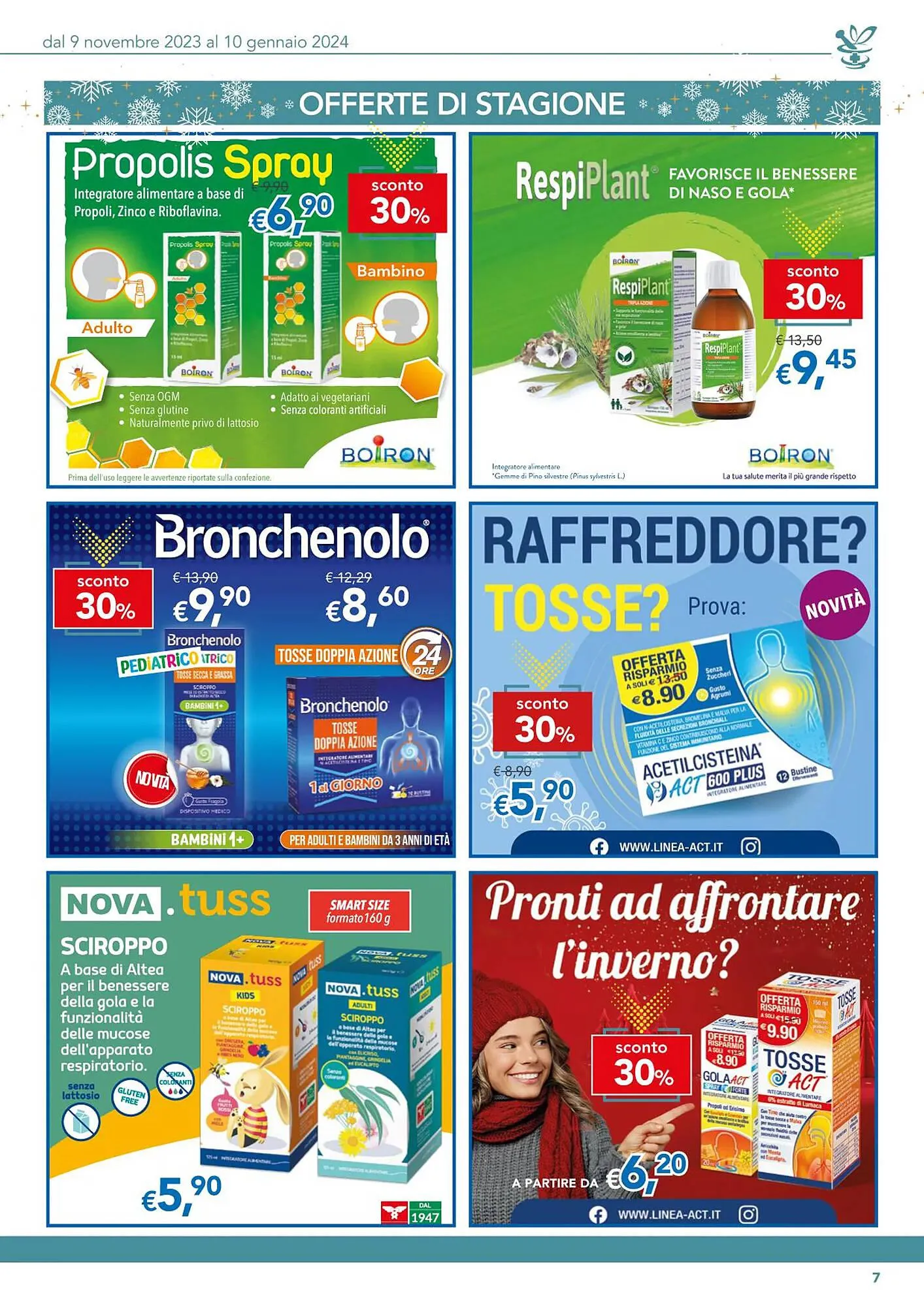 Volantino Migross Supermercati e Market da 9 novembre a 10 gennaio di 2024 - Pagina del volantino 7