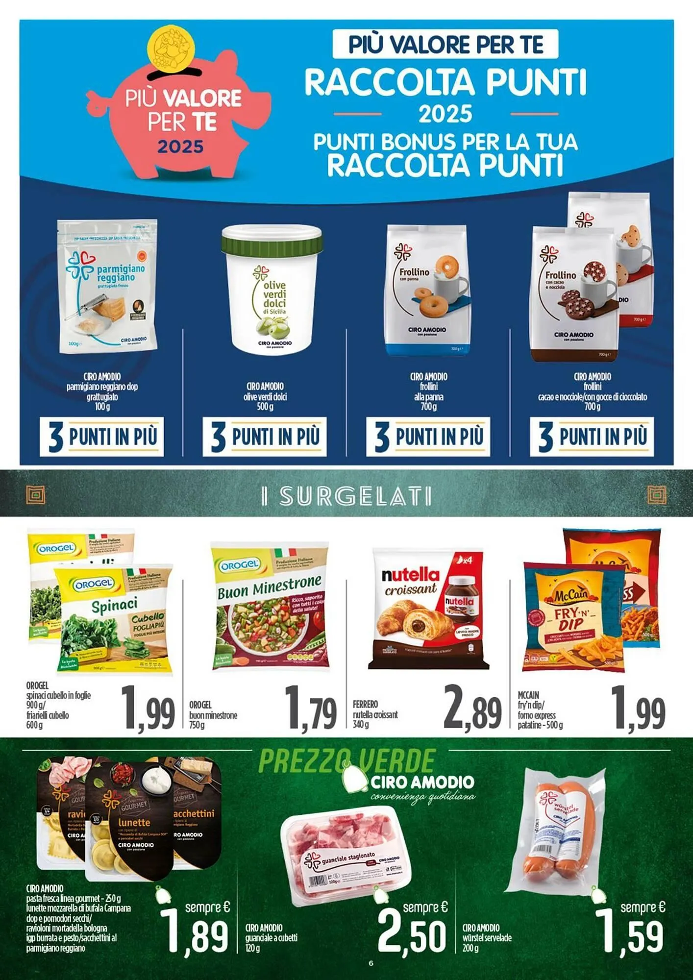 Volantino Ciro Amodio da 30 settembre a 9 ottobre di 2025 - Pagina del volantino 6