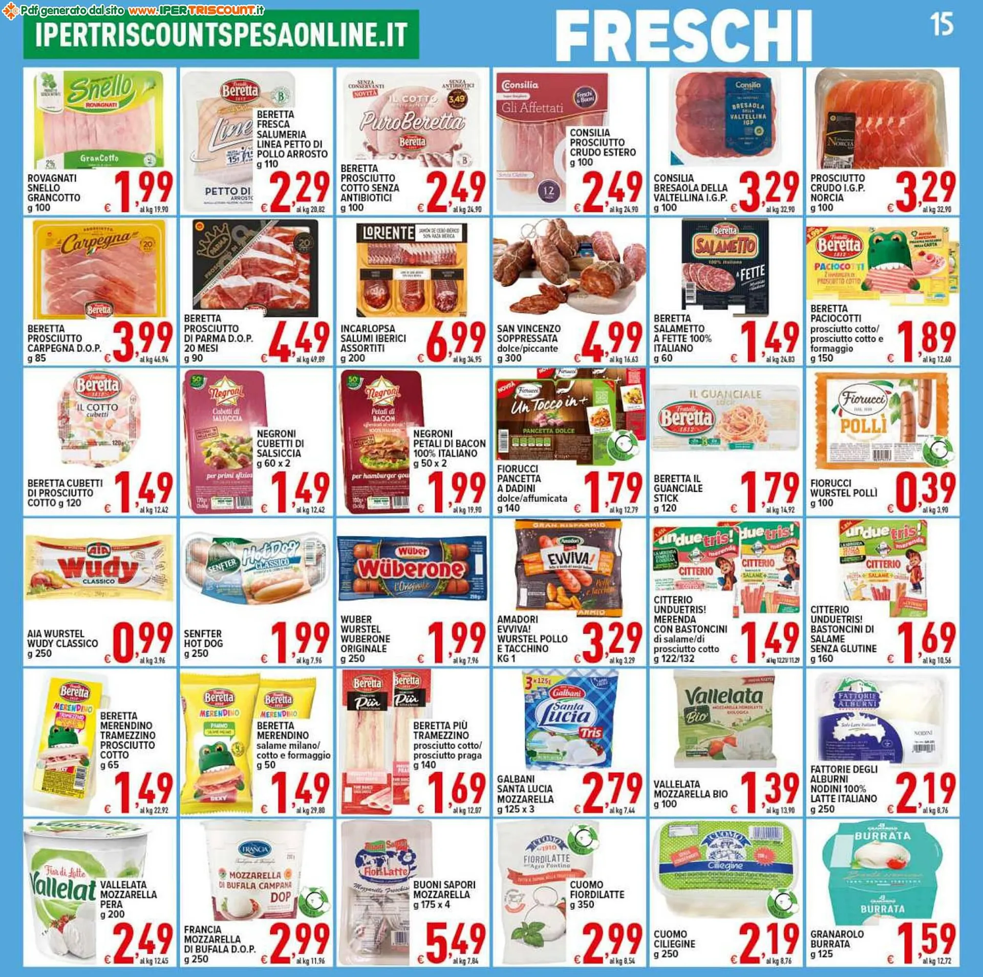 Volantino Iper Triscount da 23 agosto a 31 agosto di 2023 - Pagina del volantino 15