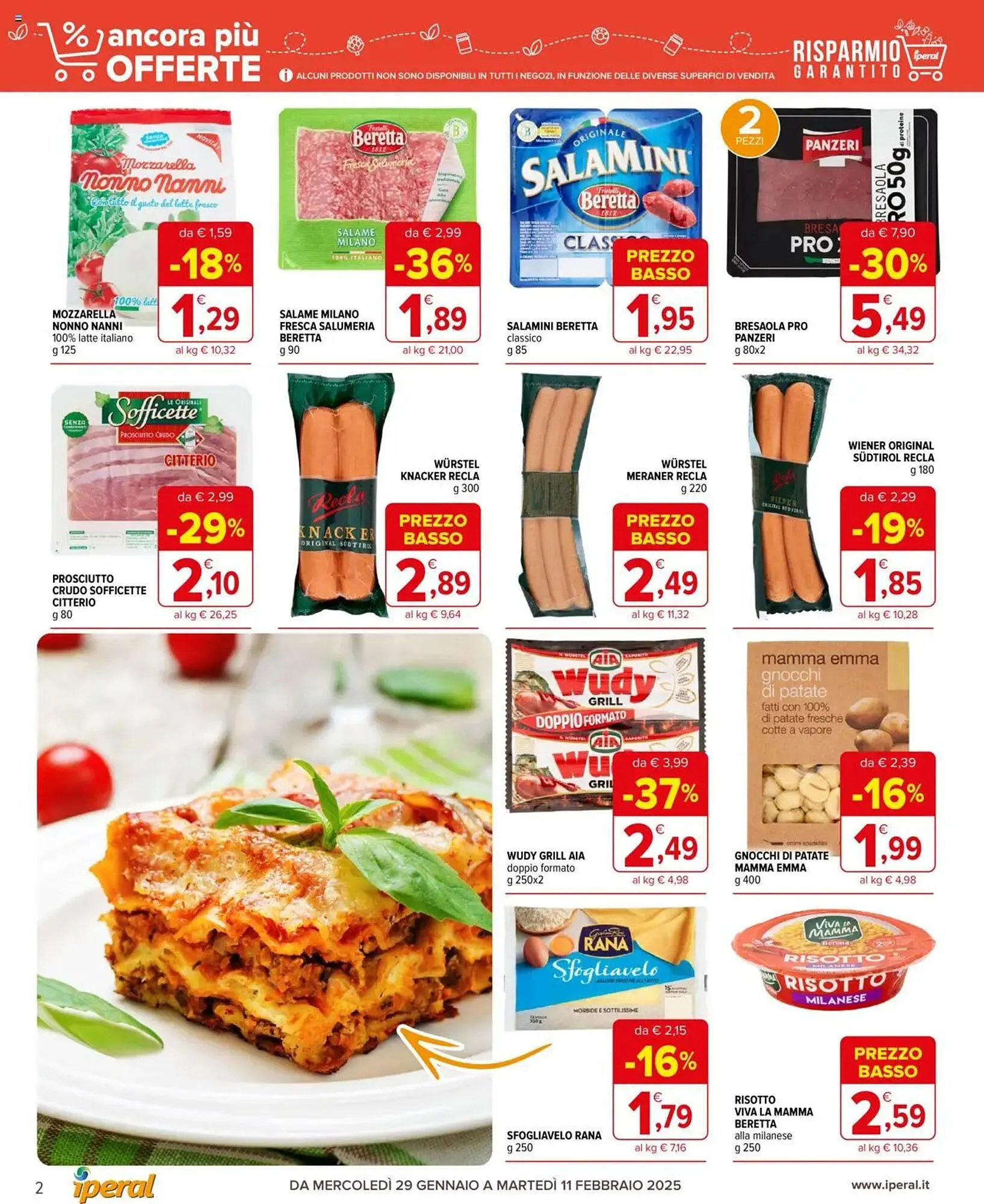 Volantino Iperal da 29 gennaio a 11 febbraio di 2025 - Pagina del volantino 2