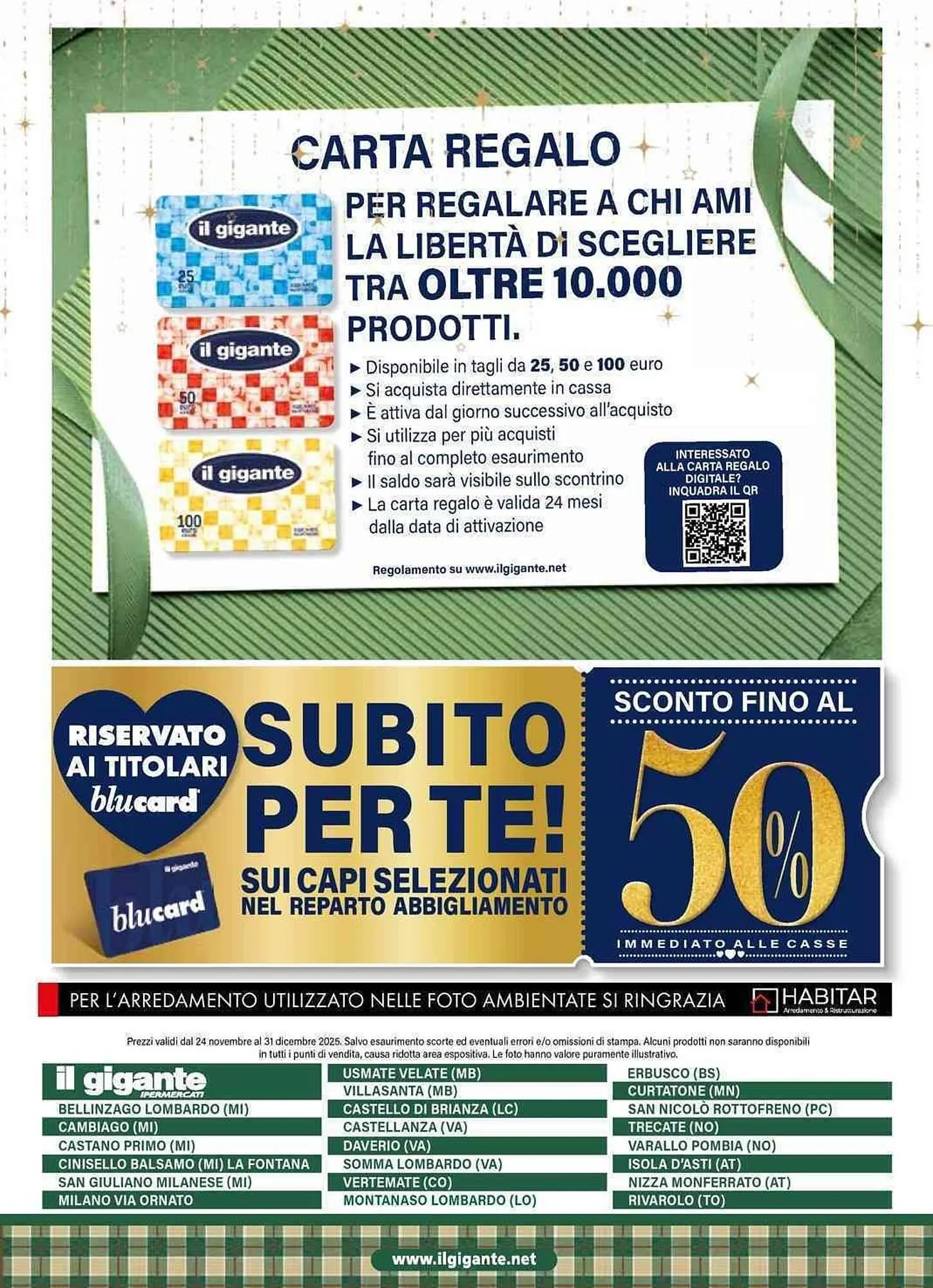 Volantino Il Gigante da 24 novembre a 31 dicembre di 2025 - Pagina del volantino 32