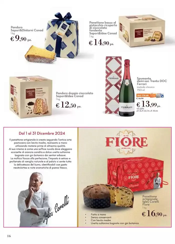 Incontri di gusto sulla tua tavola da 29 novembre a 31 dicembre di 2024 - Pagina del volantino 16