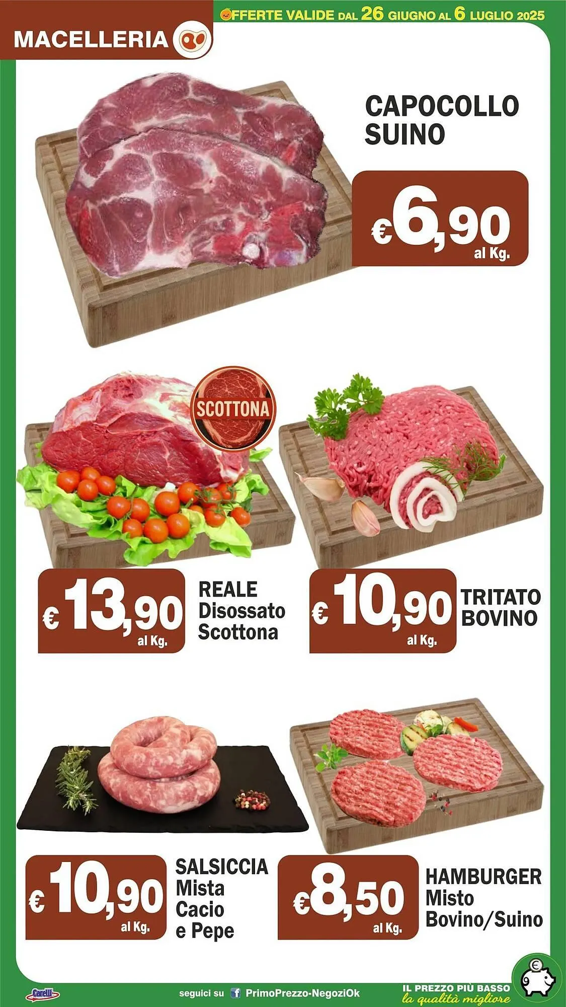 Volantino Primo Prezzo da 26 giugno a 6 luglio di 2025 - Pagina del volantino 31