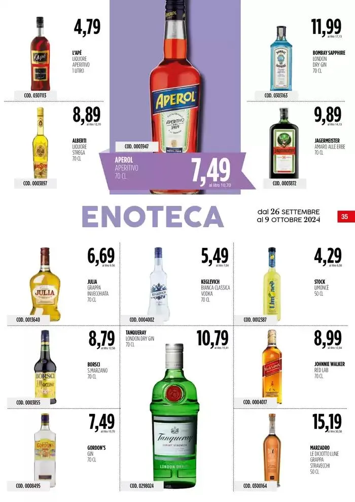 Carico Cash & Carry - Anniversario da 26 settembre a 9 ottobre di 2024 - Pagina del volantino 35