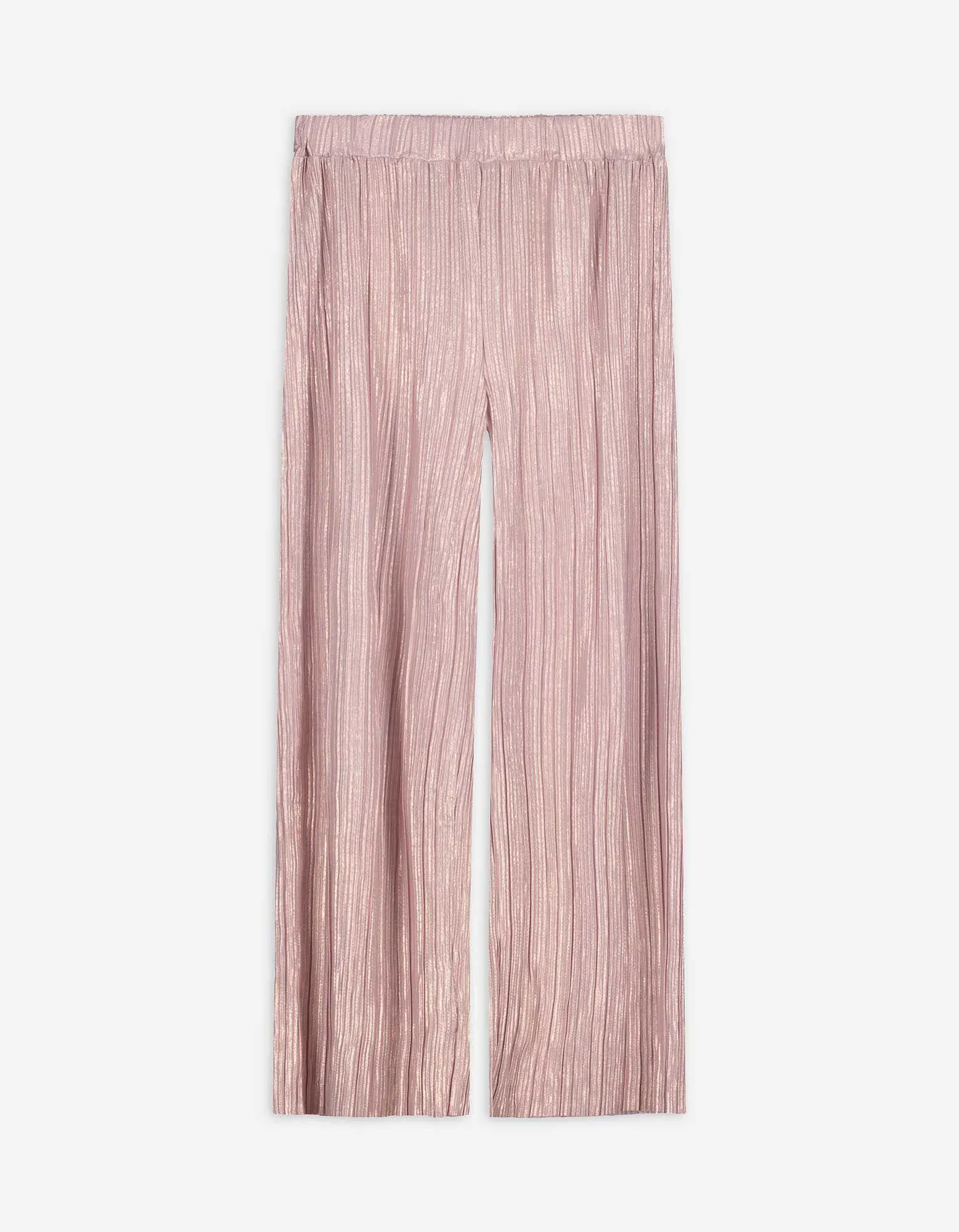 Pantaloni - Vita alta - rosa fucsia