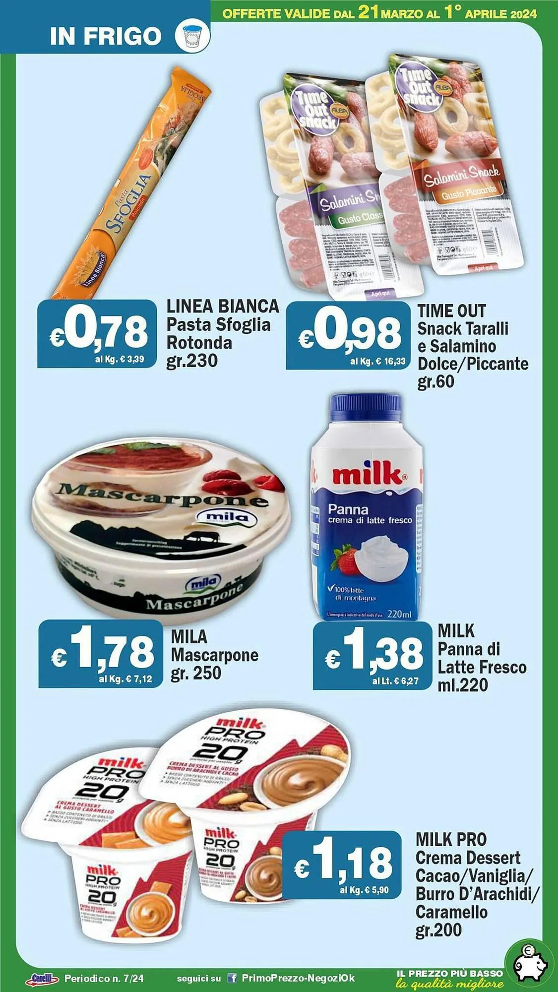 Volantino Primo Prezzo da 21 marzo a 1 aprile di 2024 - Pagina del volantino 50