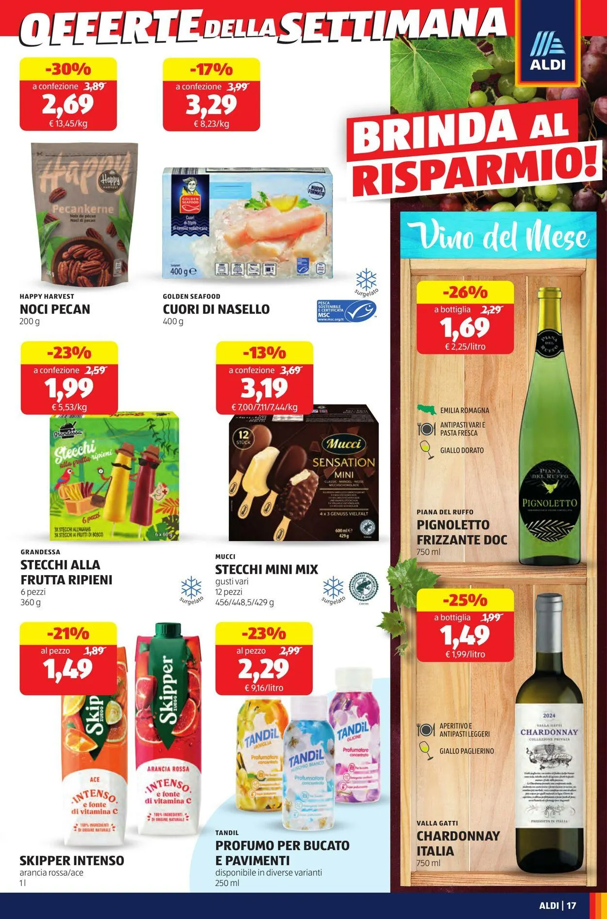 Aldi Volantino attuale da 1 settembre a 7 settembre di 2025 - Pagina del volantino 17