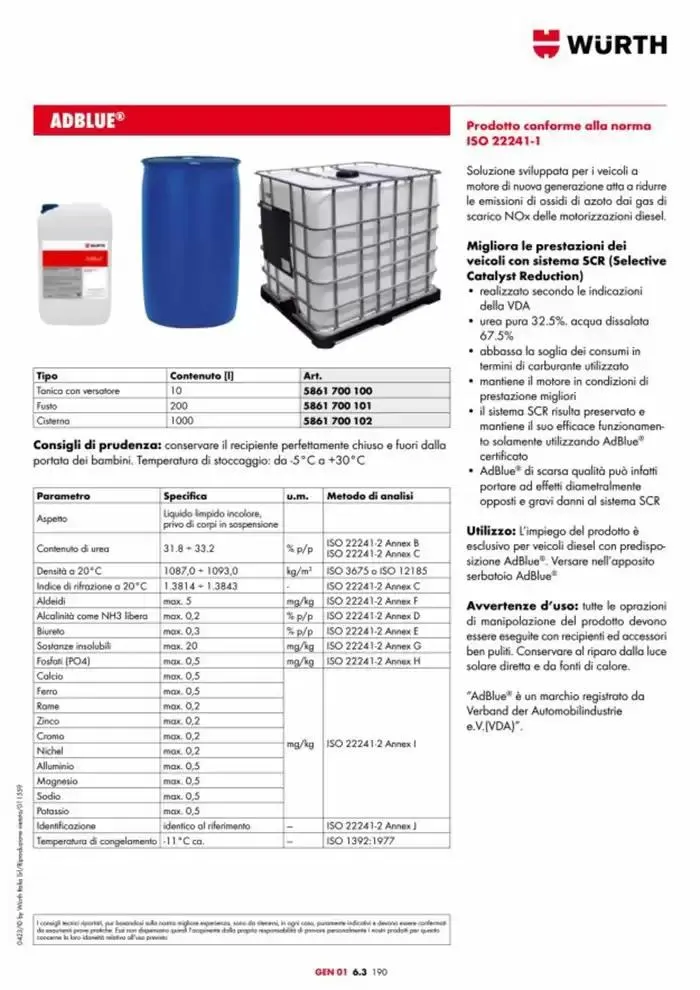 Catalogo generale da 29 aprile a 31 dicembre di 2025 - Pagina del volantino 541