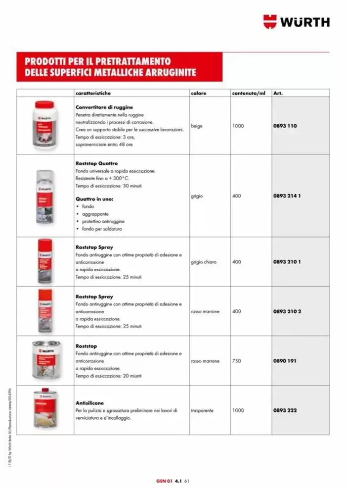 Catalogo generale da 29 aprile a 31 dicembre di 2025 - Pagina del volantino 248