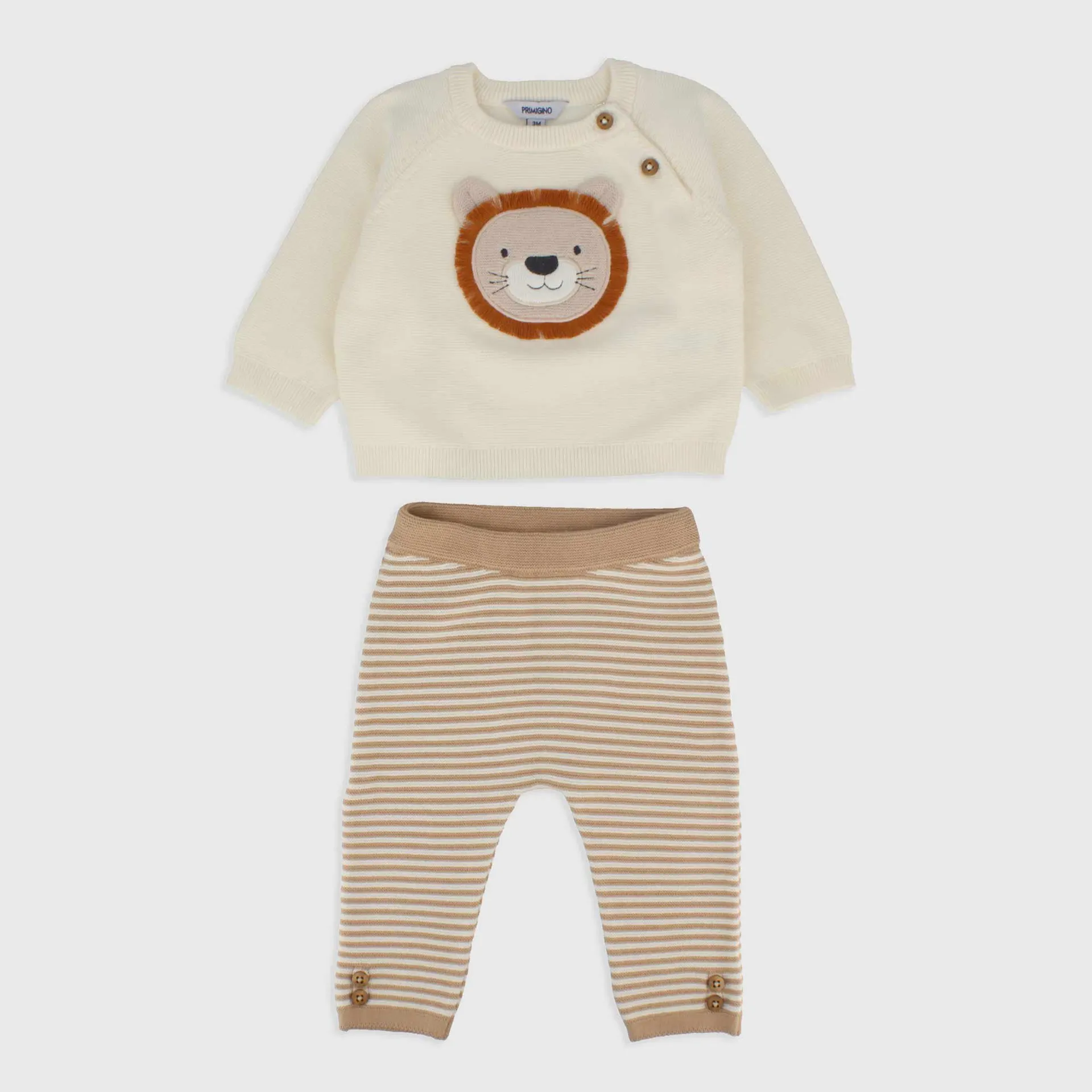 Completo due pezzi da Neonato, BIANCO