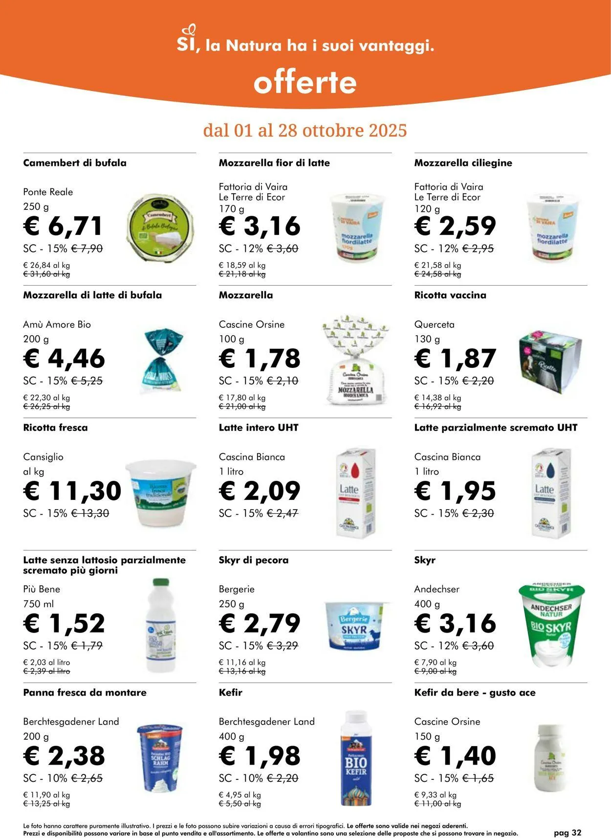 Natura Sì Volantino attuale da 6 novembre a 20 novembre di 2025 - Pagina del volantino 31