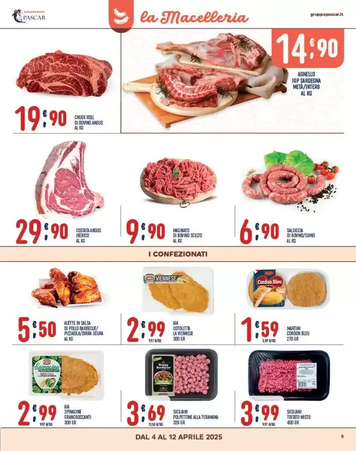 Offerte in festa da 4 aprile a 12 aprile di 2025 - Pagina del volantino 5