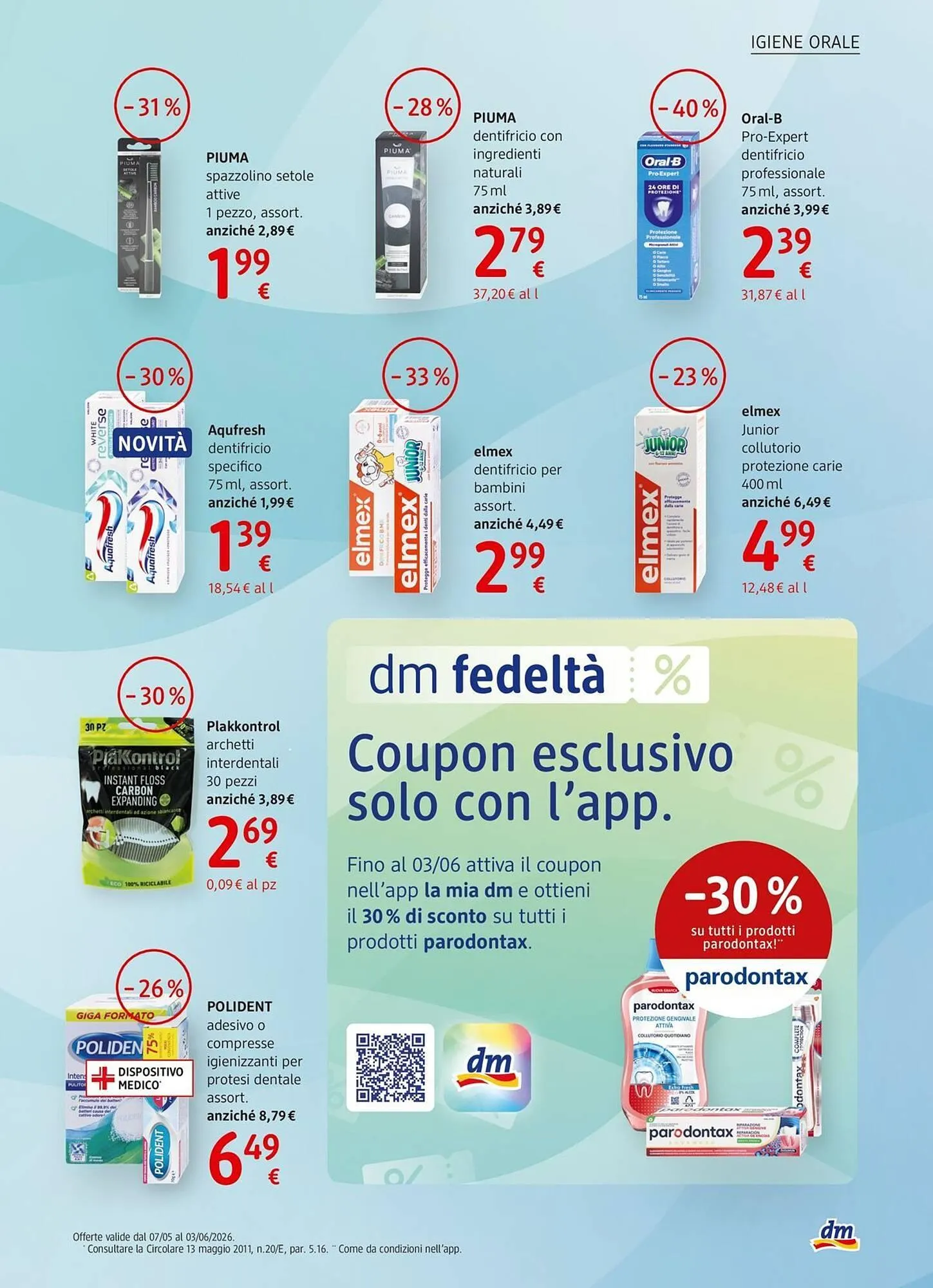 Volantino dm drogerie markt da 4 maggio a 3 giugno di 2026 - Pagina del volantino 11