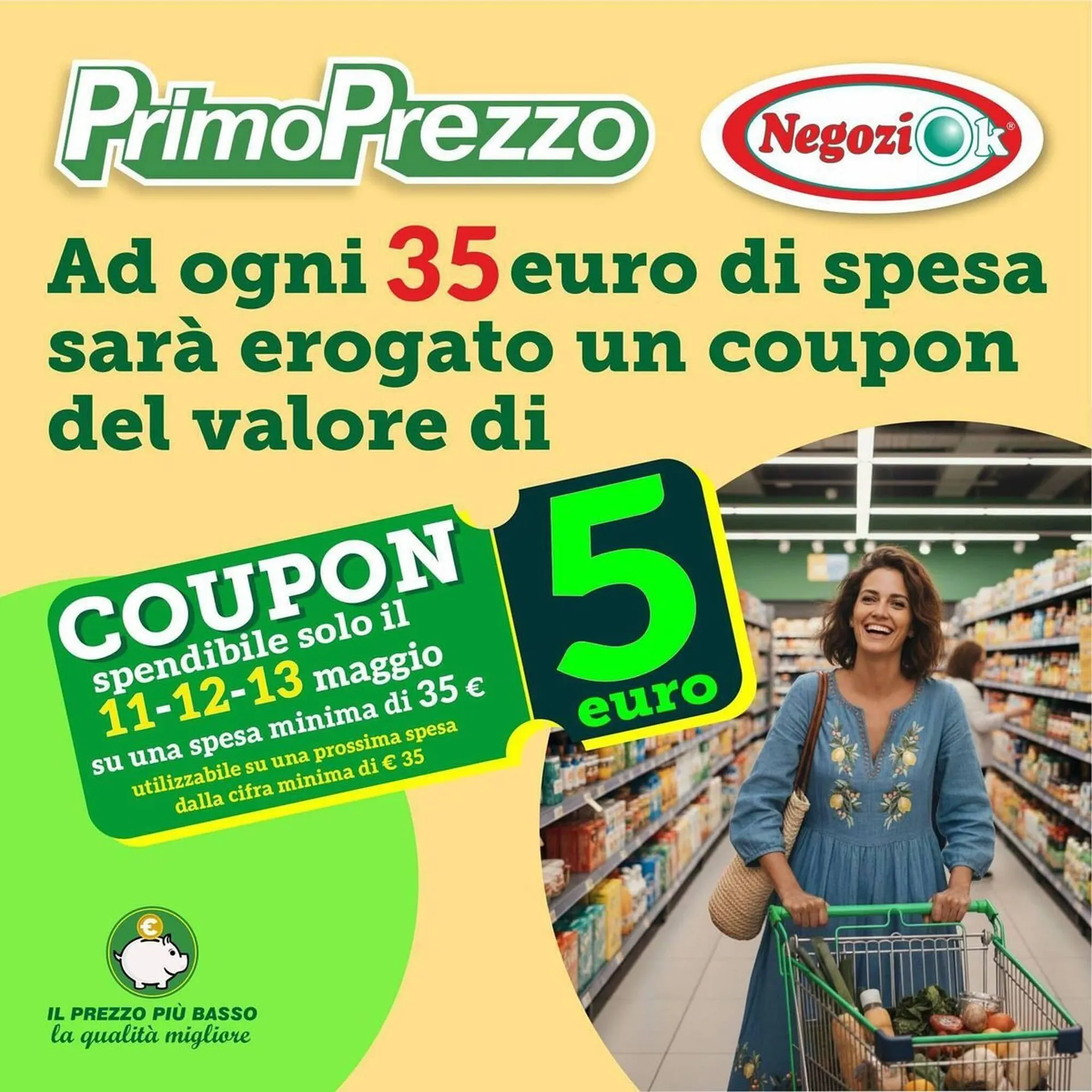 Volantino Primo Prezzo da 11 maggio a 13 maggio di 2026 - Pagina del volantino 1