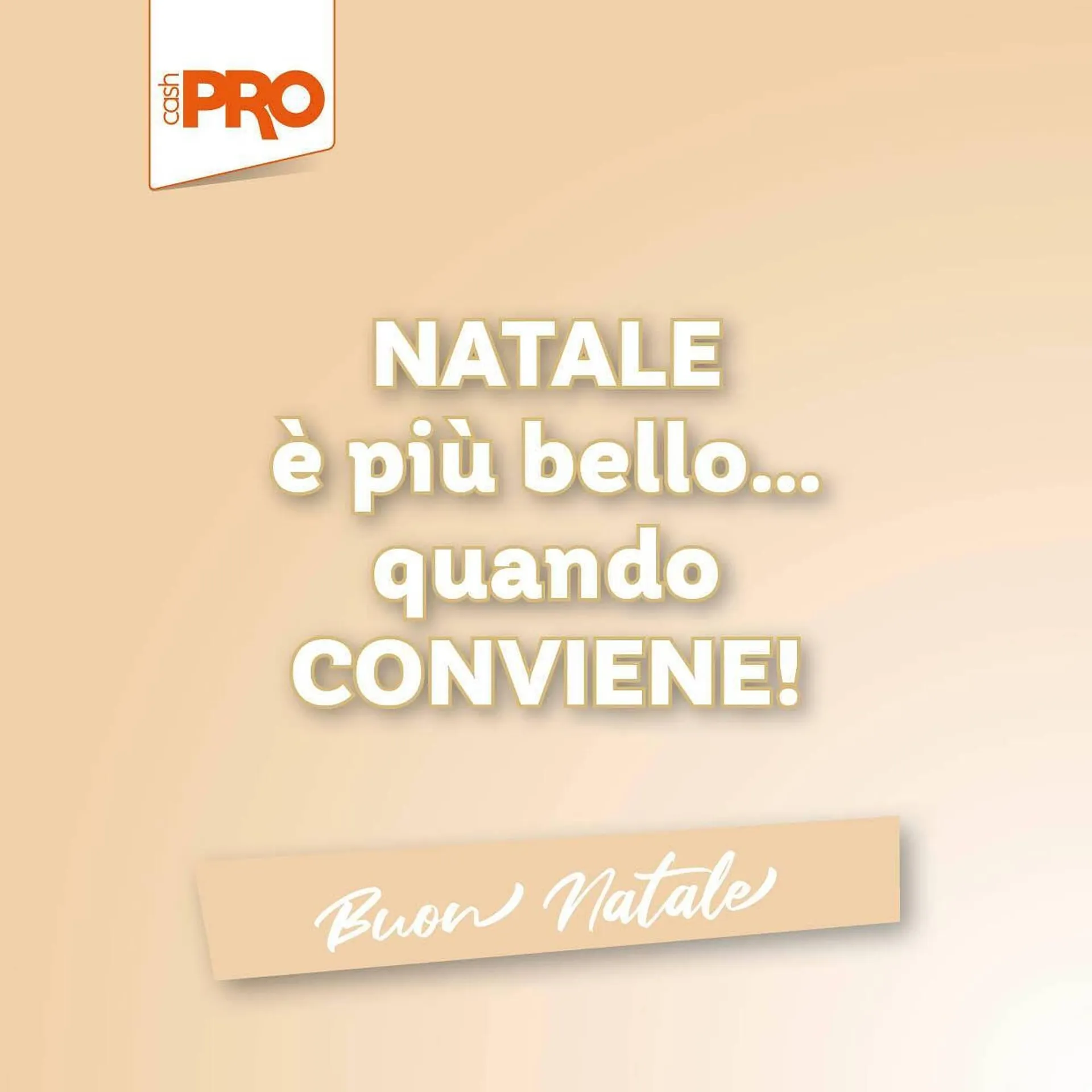 Volantino Cash pro da 17 dicembre a 23 dicembre di 2025 - Pagina del volantino 1