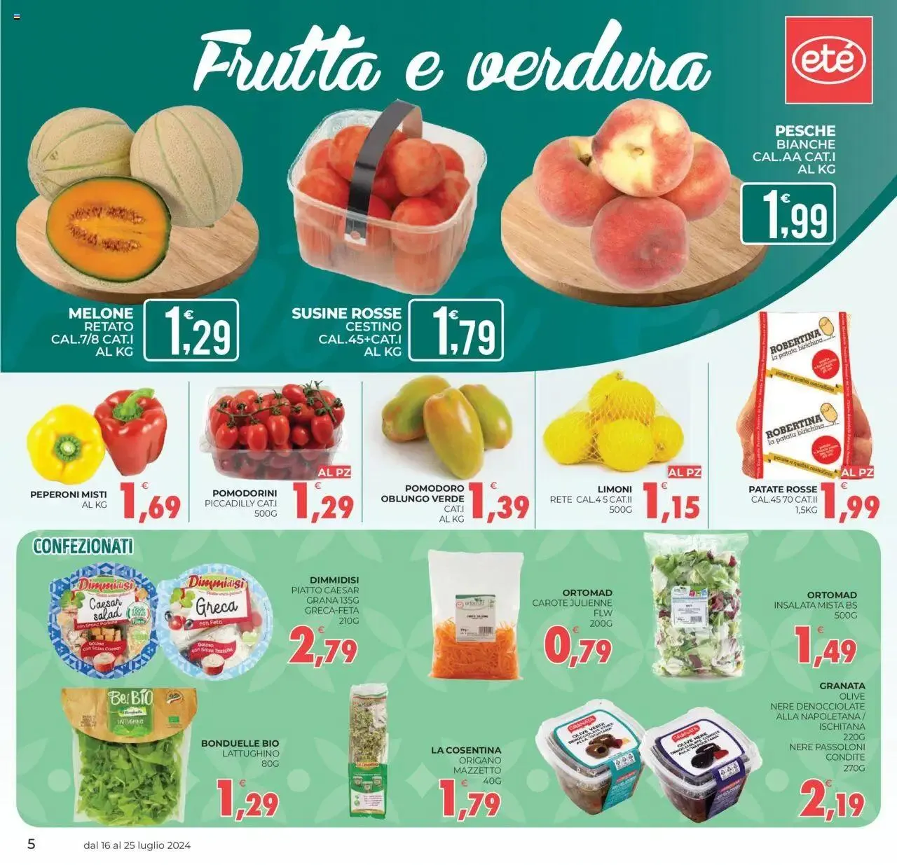 Volantino Eté da 16 luglio a 25 luglio di 2024 - Pagina del volantino 5