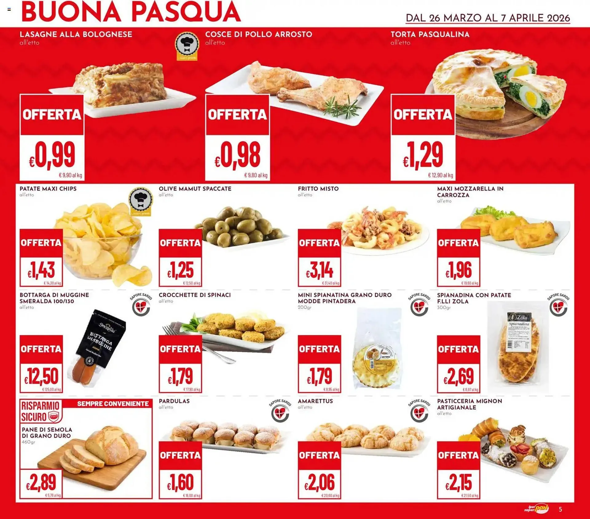 Volantino Pan da 26 marzo a 7 aprile di 2026 - Pagina del volantino 5