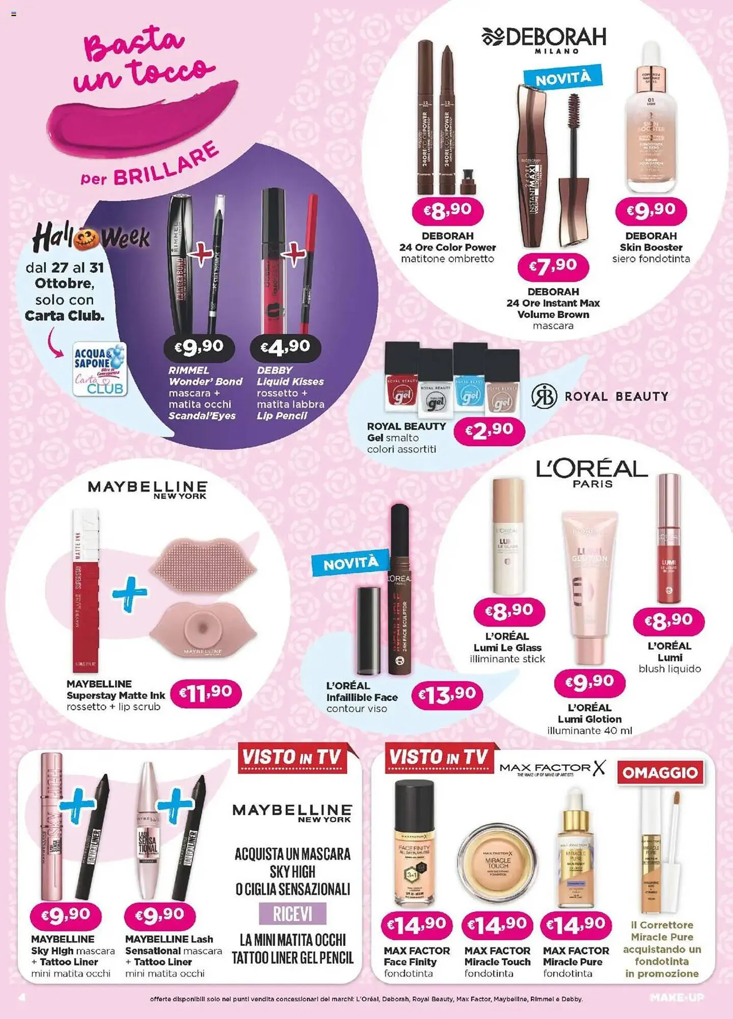 Volantino Acqua & Sapone da 16 ottobre a 4 novembre di 2025 - Pagina del volantino 4