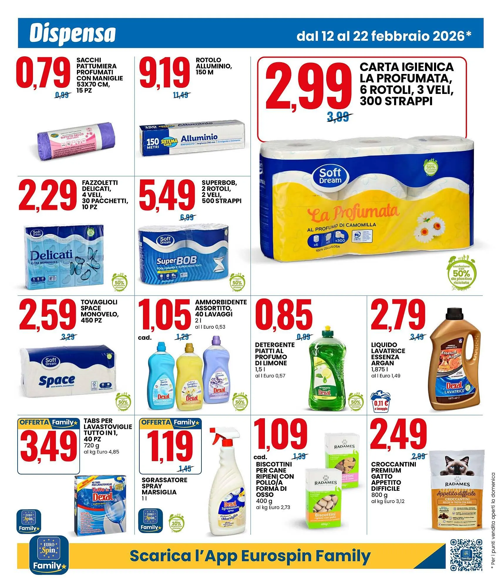 Volantino Eurospin da 12 febbraio a 22 febbraio di 2026 - Pagina del volantino 8