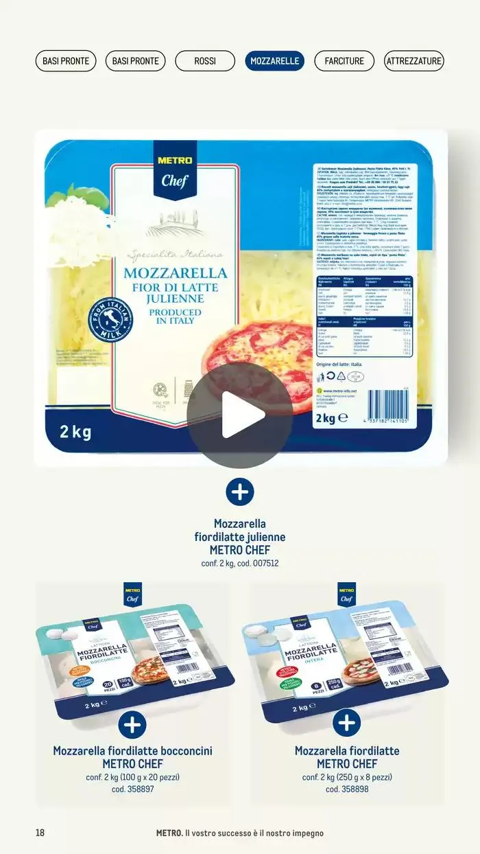 Catalogo Pizza And Gourmet 2025 da 9 maggio a 8 maggio di 2026 - Pagina del volantino 18