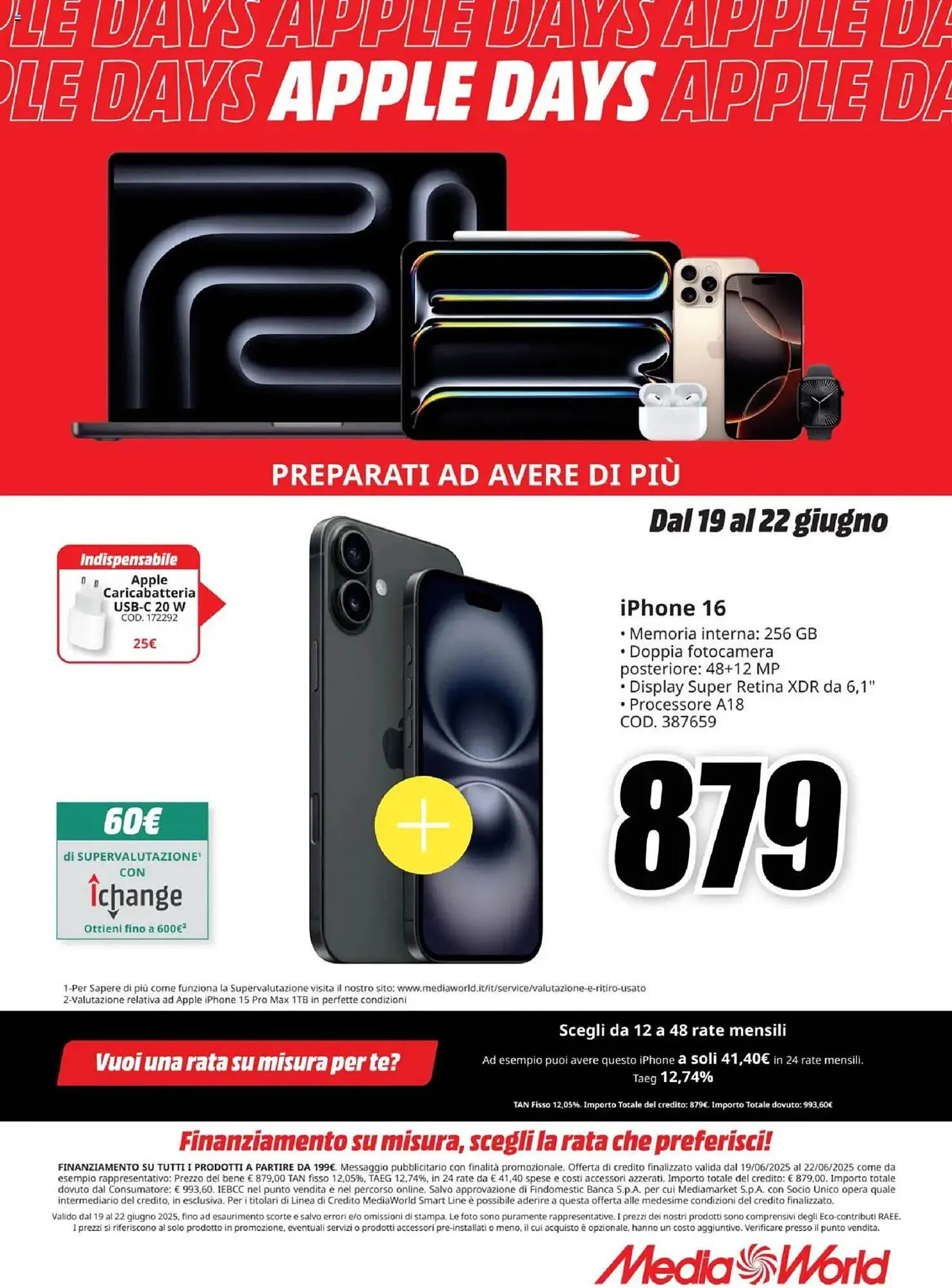 Volantino MediaWorld da 19 giugno a 22 giugno di 2025 - Pagina del volantino 2